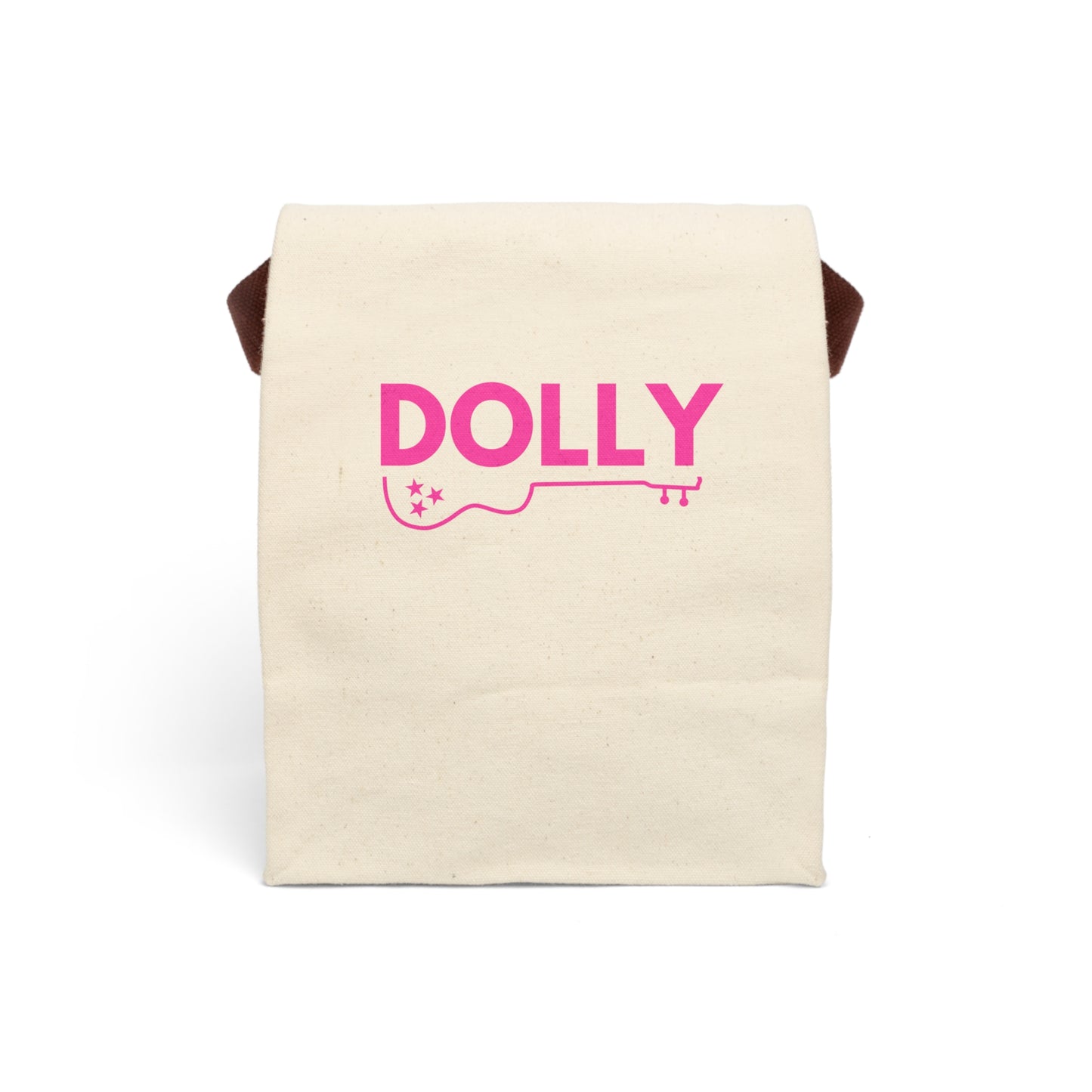 Dolly Canvas Lunch Bag With Strap