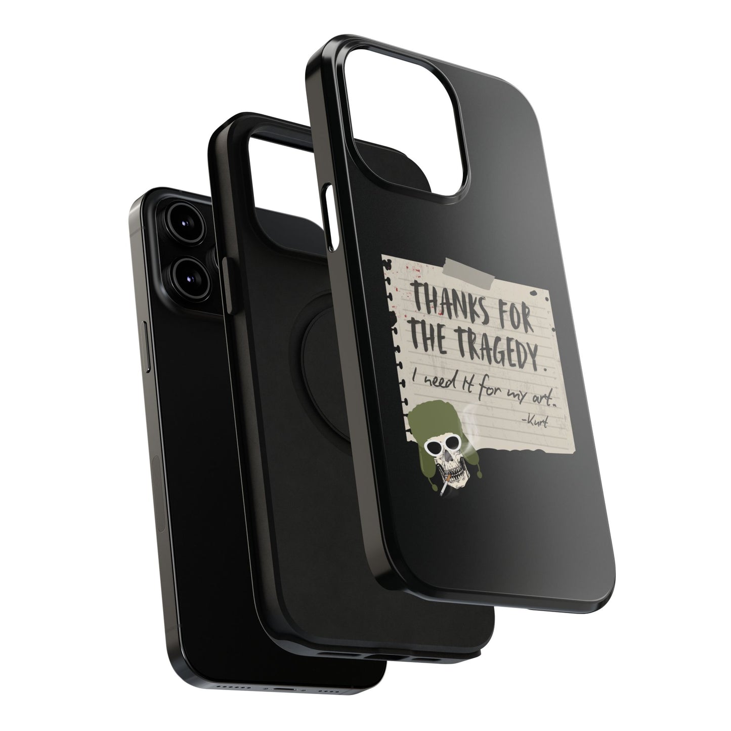 Thanks For The Tragedy, Impact-Resistant Phone Case