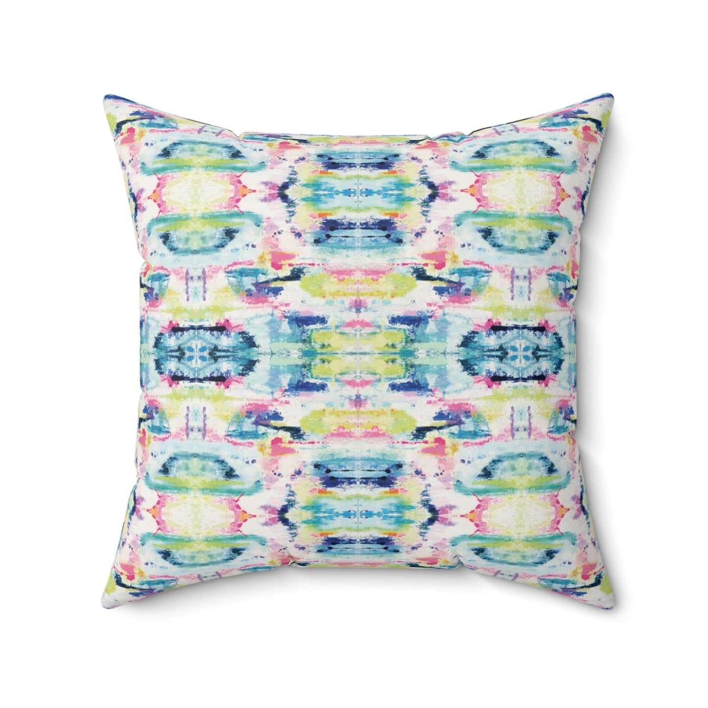 April, Spun Polyester Square Pillow