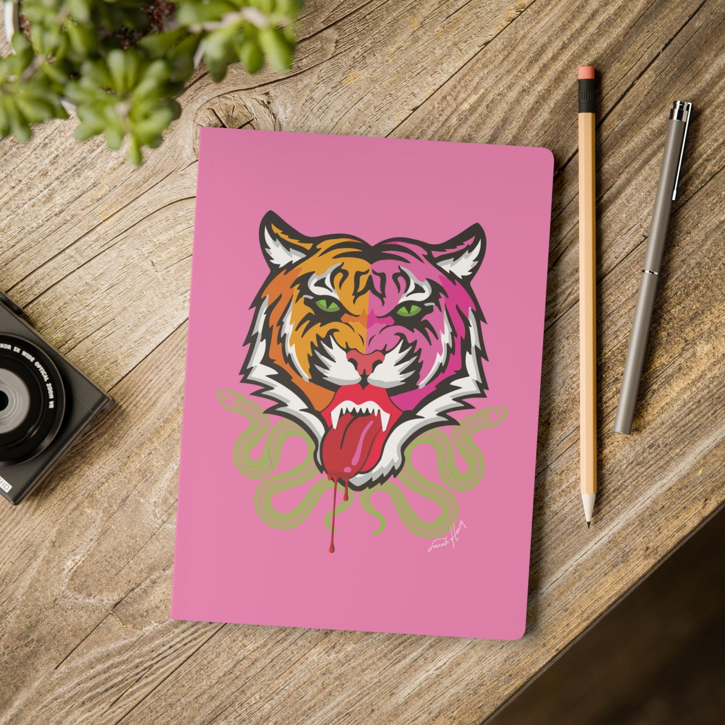 Kali Softcover Journal, Pink