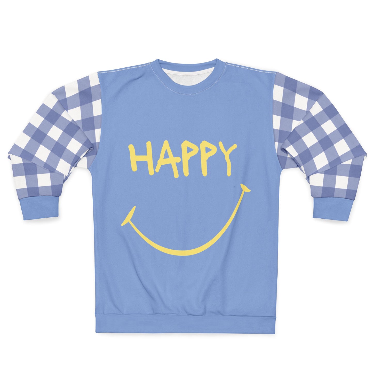 Happy Henry Sweatshirt, Unisex Powder Blue