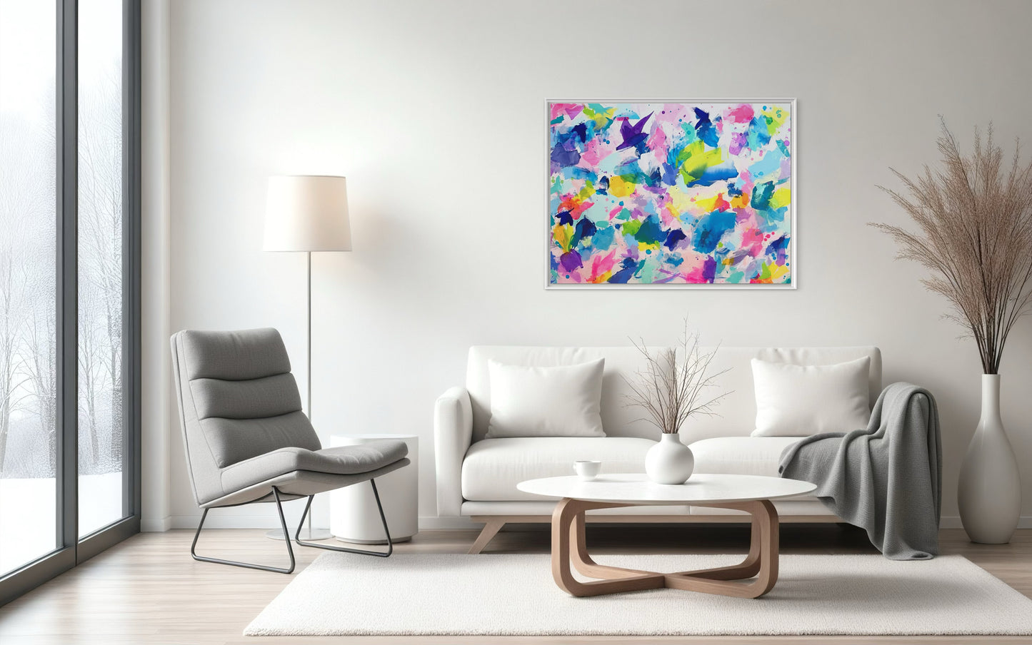 The Marilyn, 30"x40" Original Abstract Grand Millennial Painting