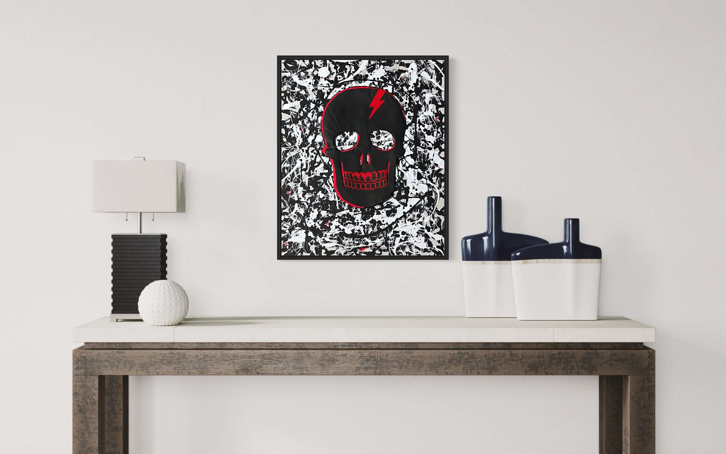 Skeleton Head, 20"x24"