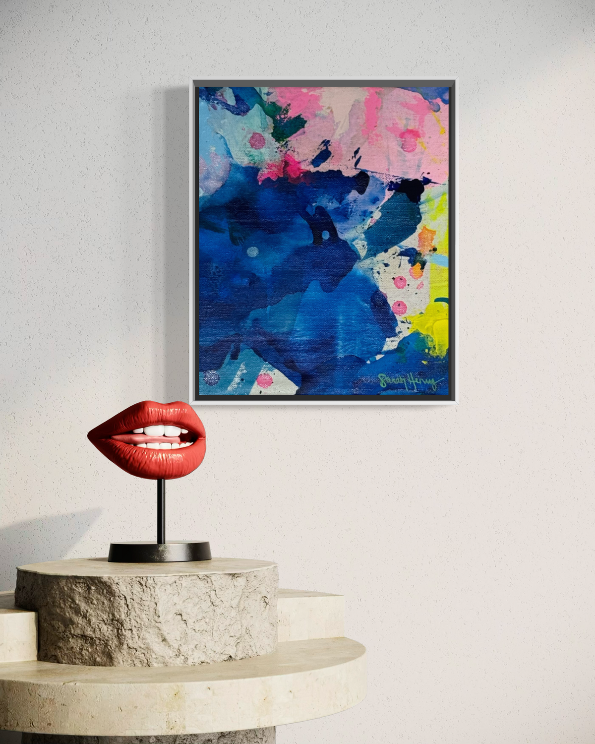 Color Study IV, 8"x10" Original Abstract Painting