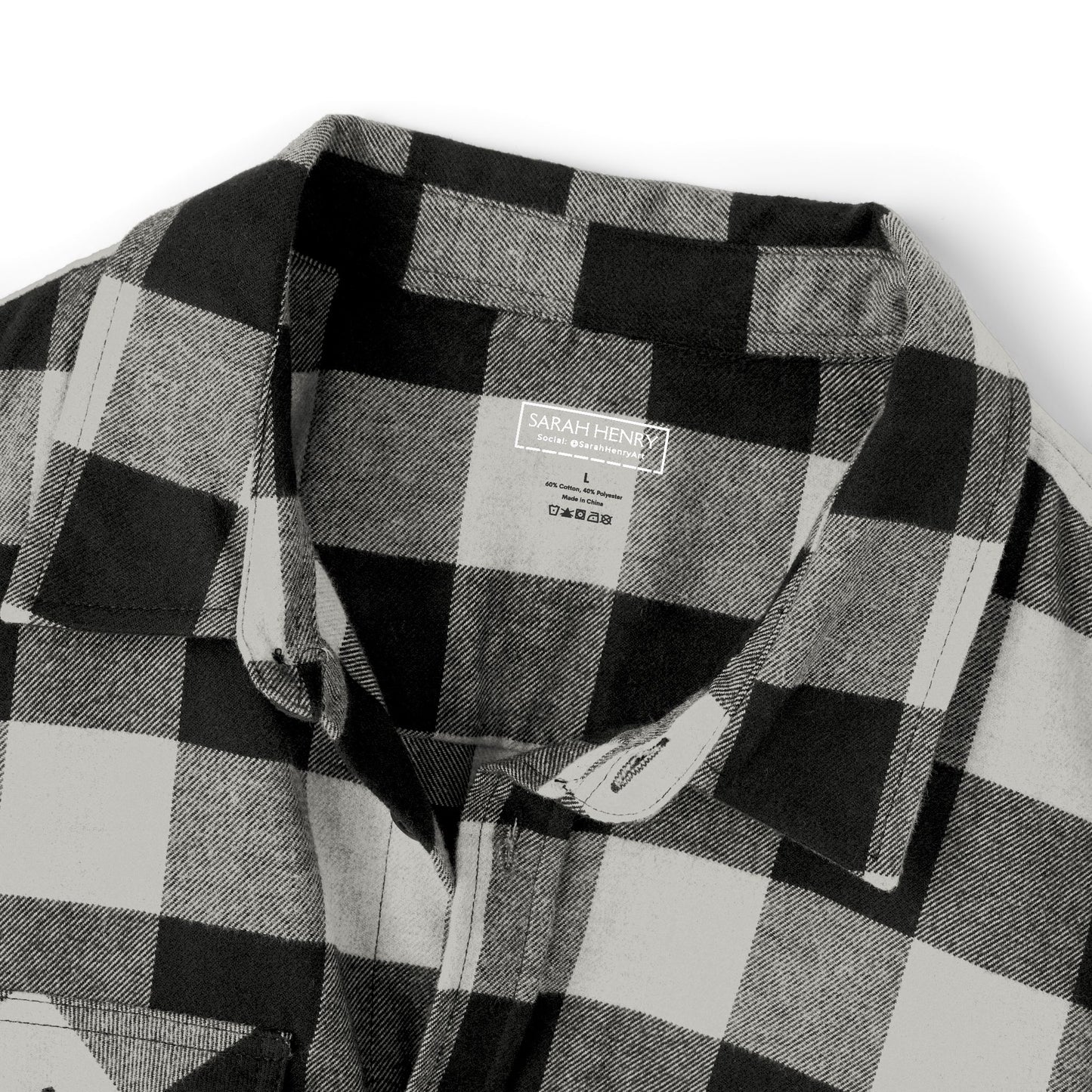 I'm so Happy Unisex Flannel Shirt