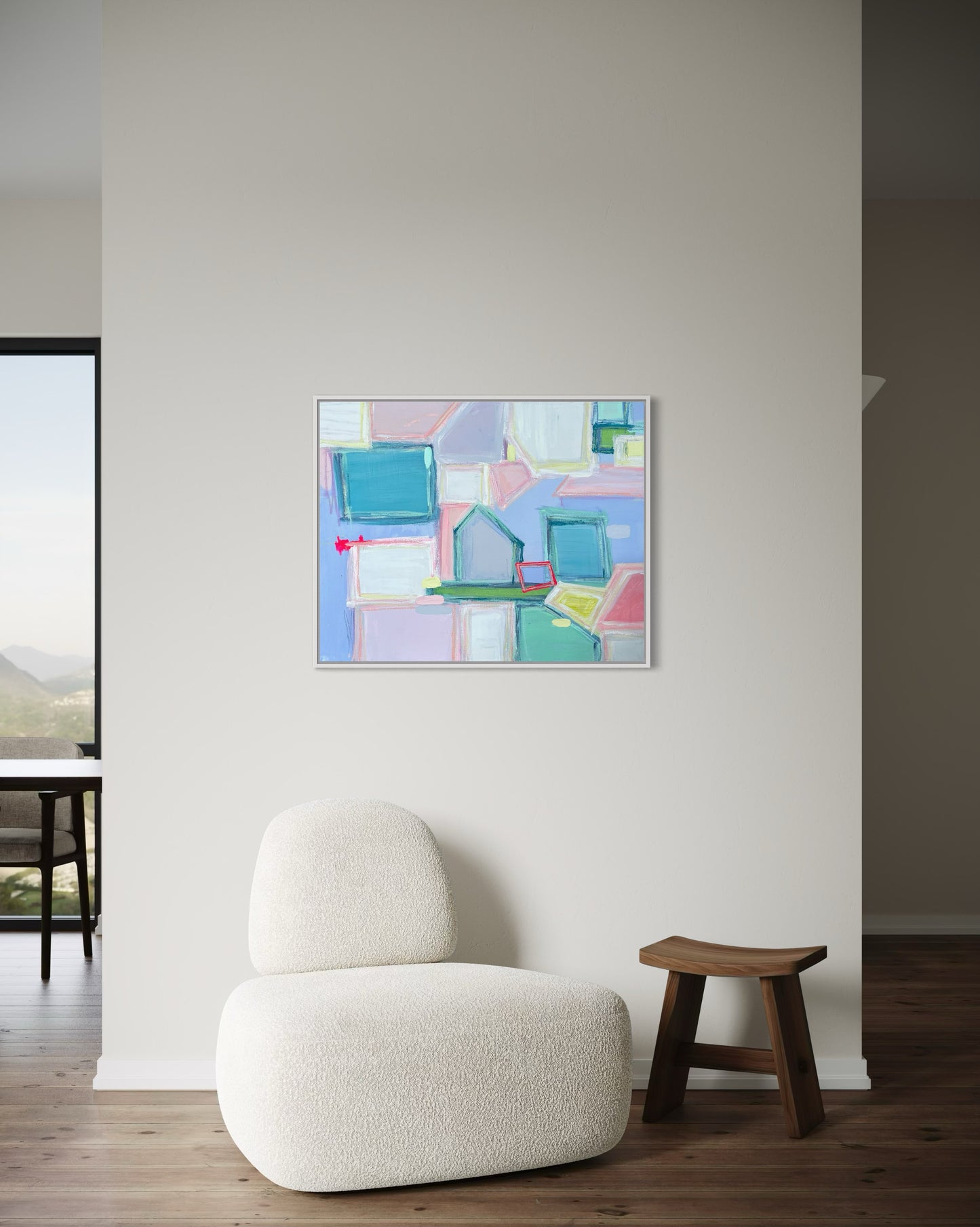 Little House on the Pastel, 24"x30"