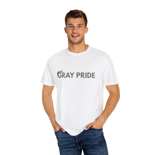 Gray Pride, Unisex Garment-Dyed T-shirt