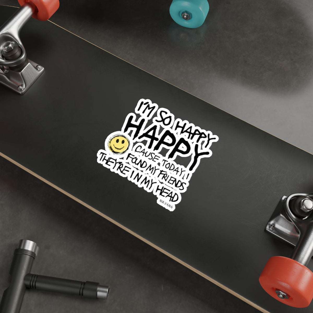 I'm So Happy Die-Cut Stickers