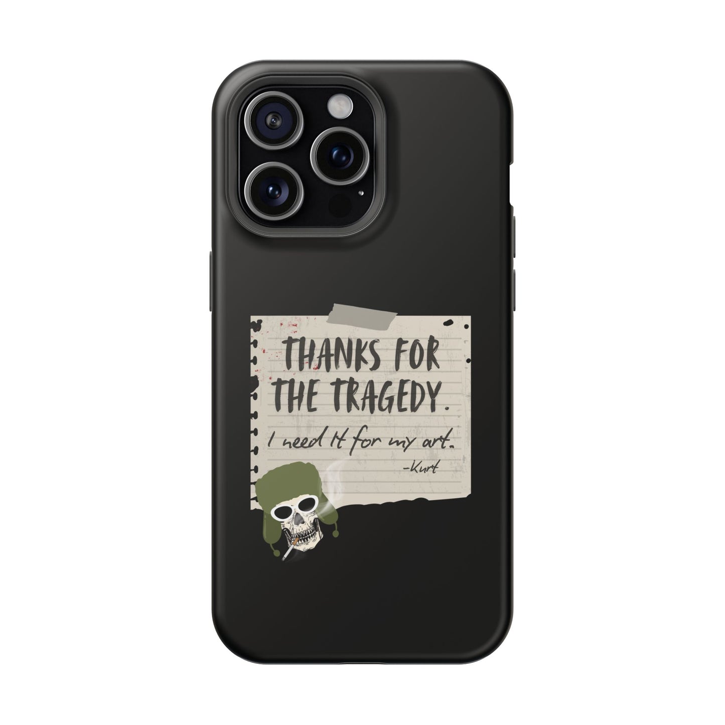 Thanks For The Tragedy, Impact-Resistant Phone Case