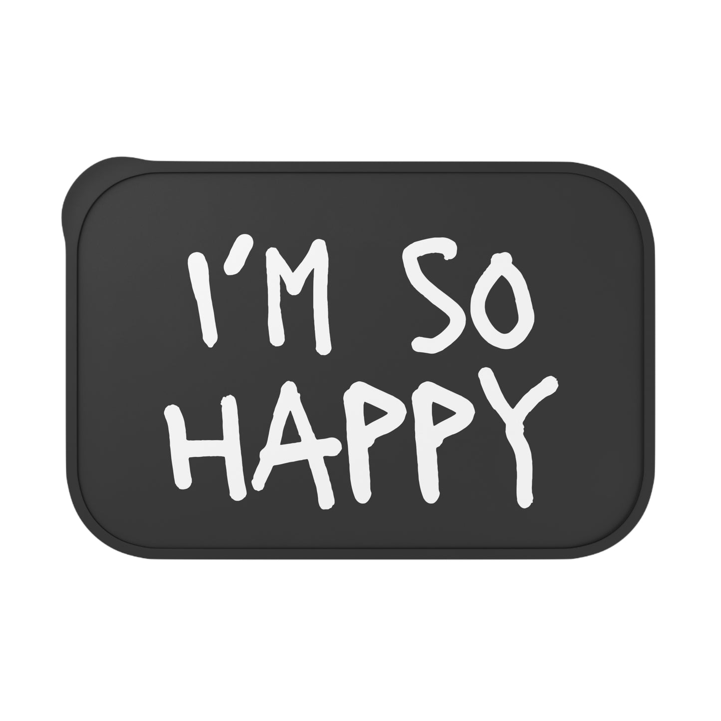 I'm So Happy Bento Box with Band and Utensils