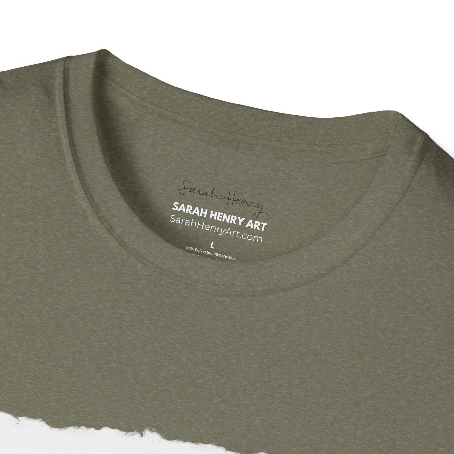 Here We Are Now, Unisex Soft T-Shirt