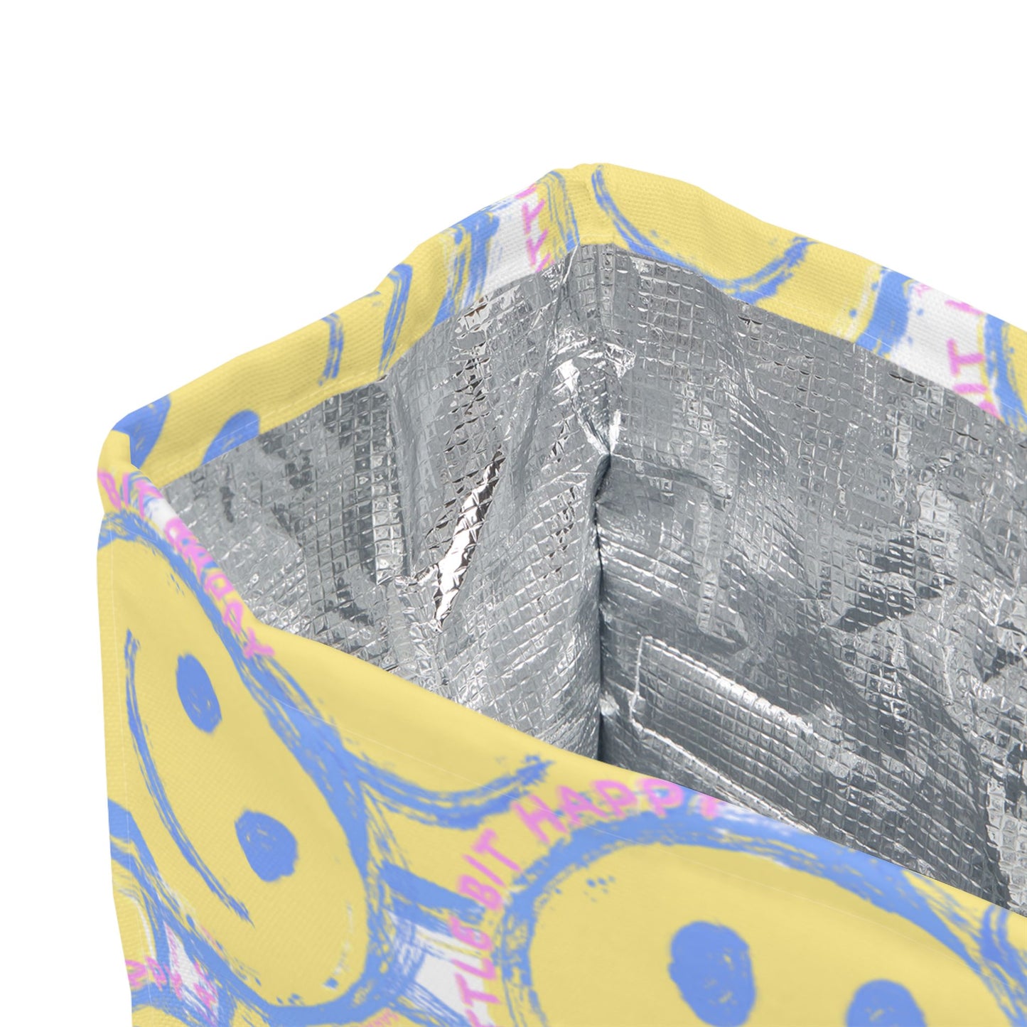 Little Bit Happy Polyester Insulated Lunch Bag