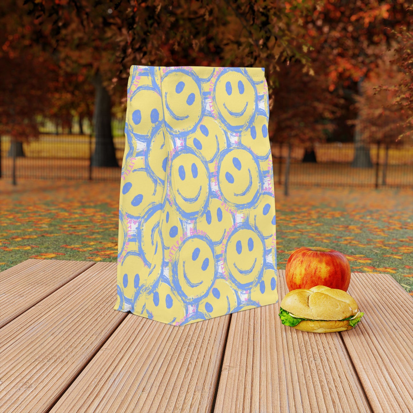 Little Bit Happy Polyester Insulated Lunch Bag