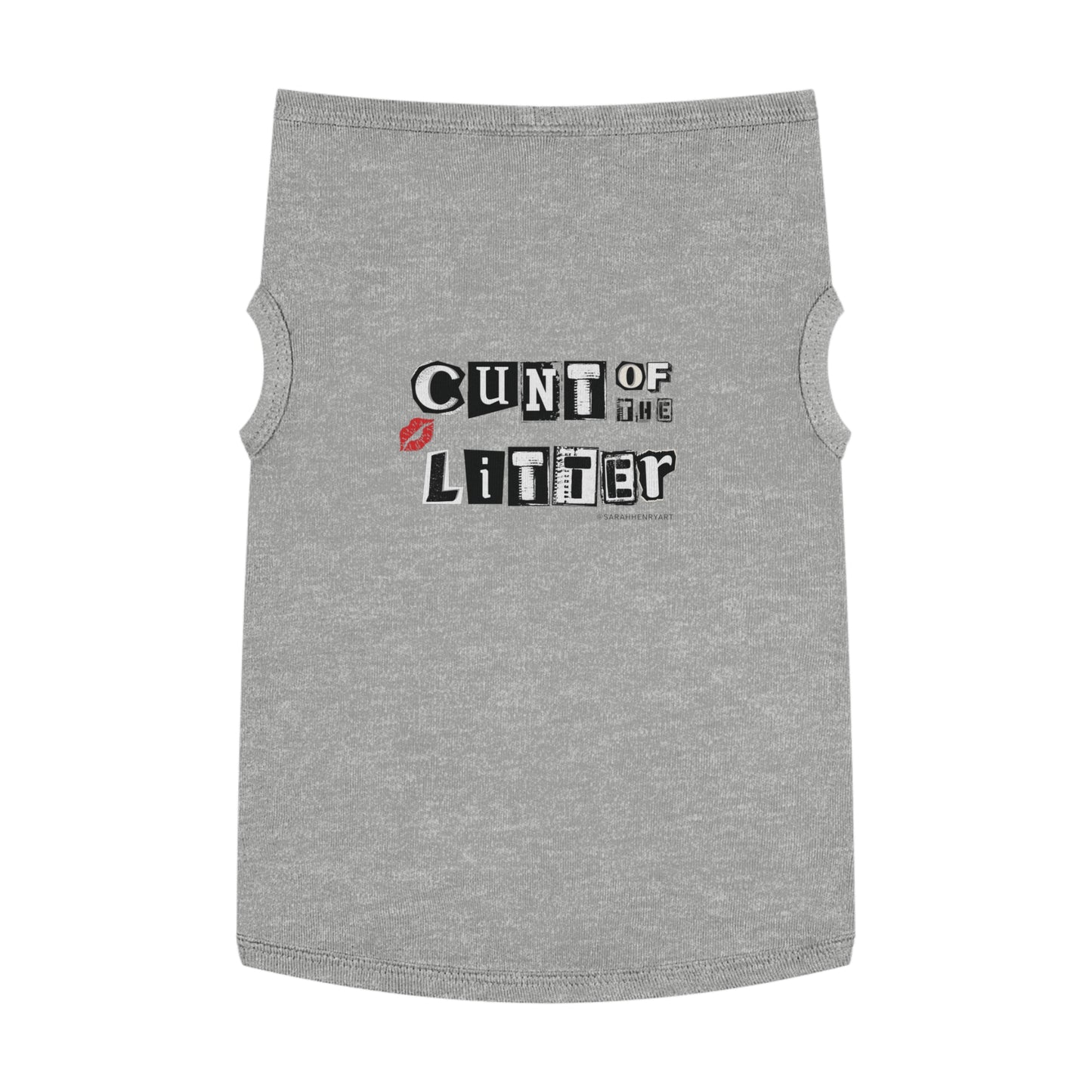 Cunt of the Litter, Pet Tank Top