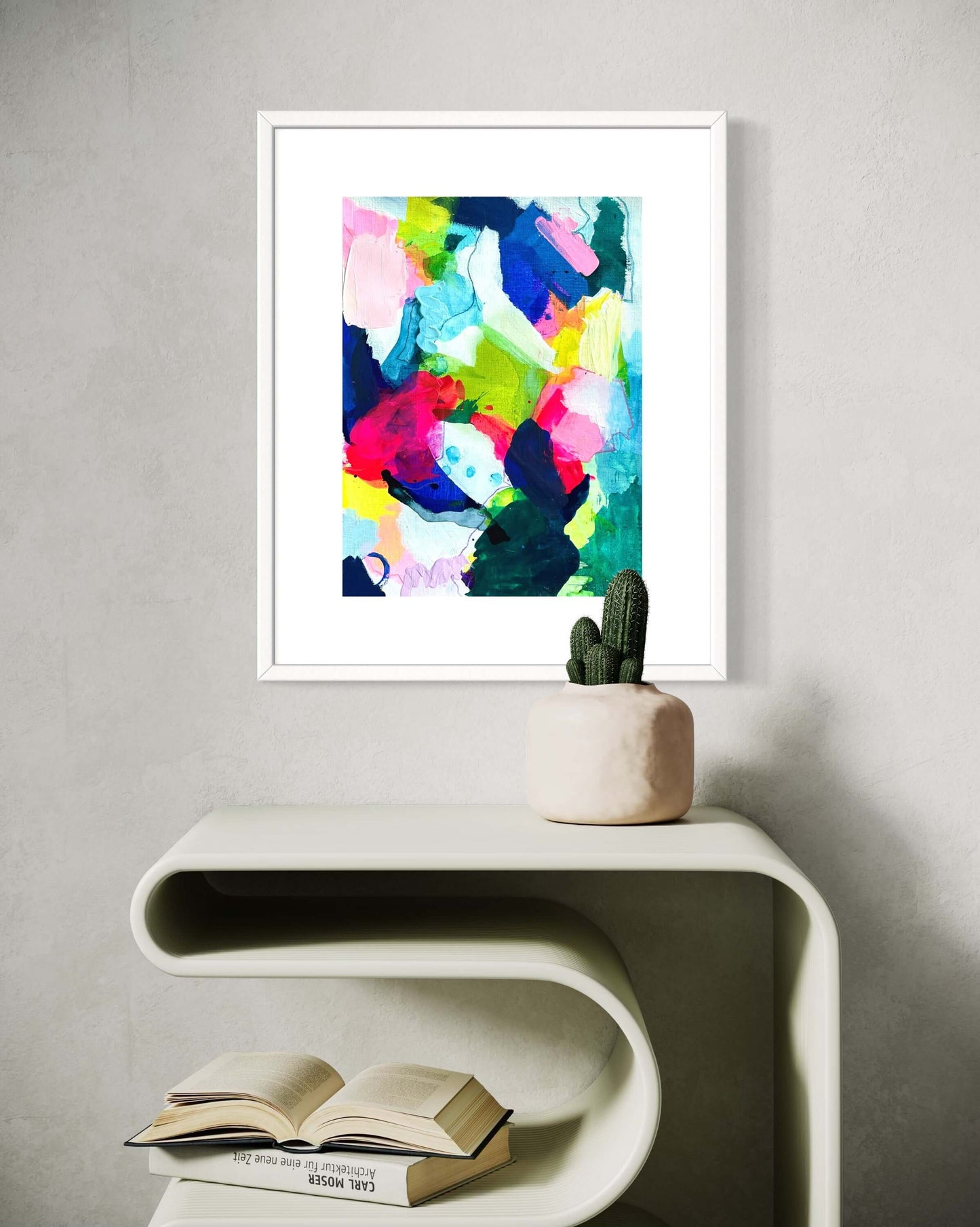 Mélange Mini, 9"x12" Original Painting on Fine Art Paper