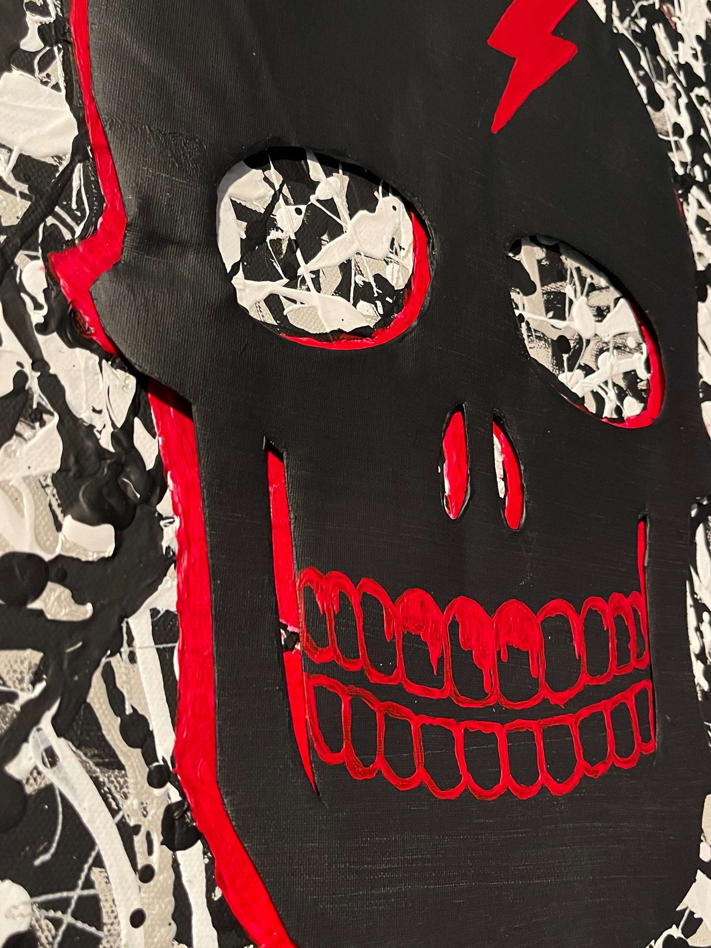 Skeleton Head, 20"x24"