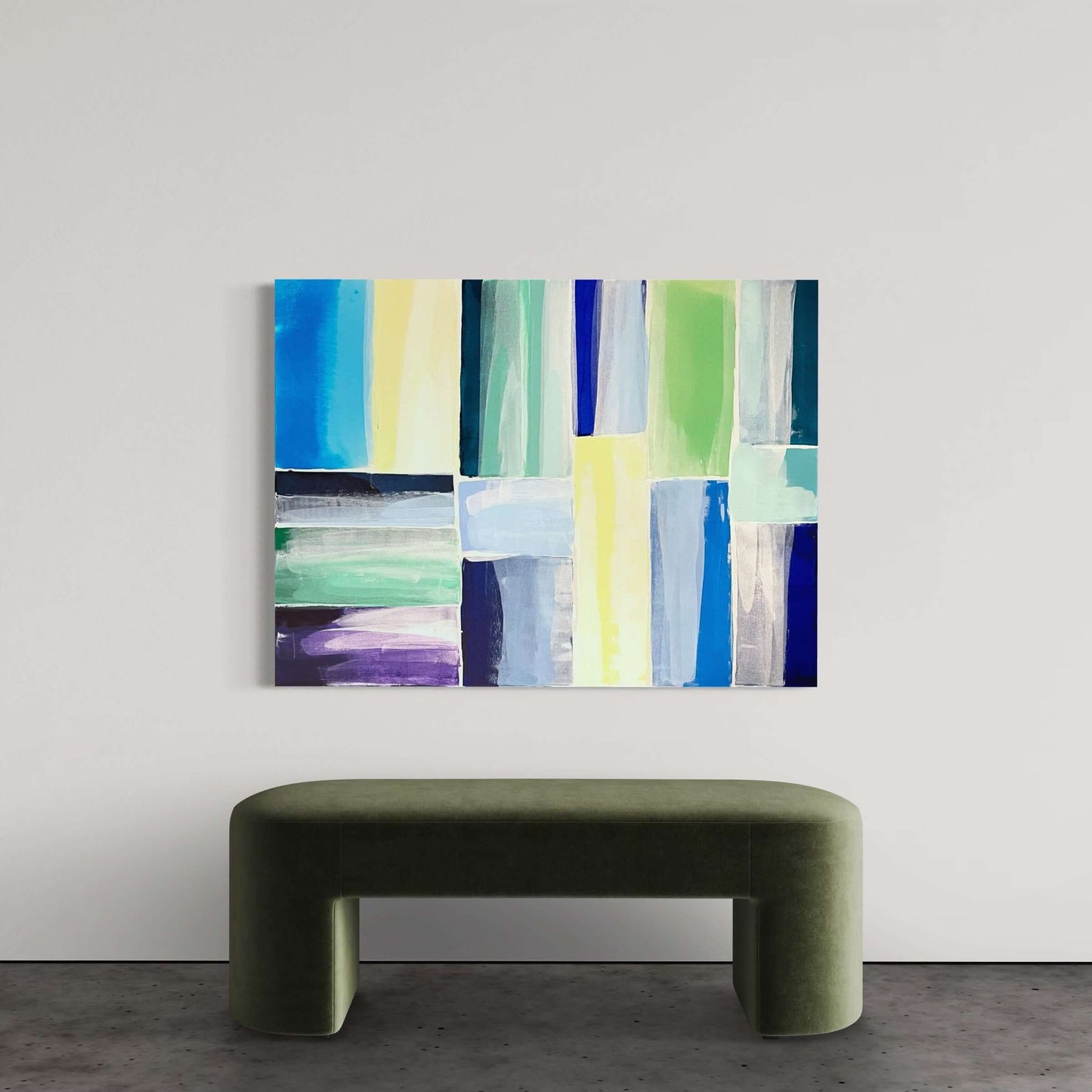 Frosted Blues, 30"x40"