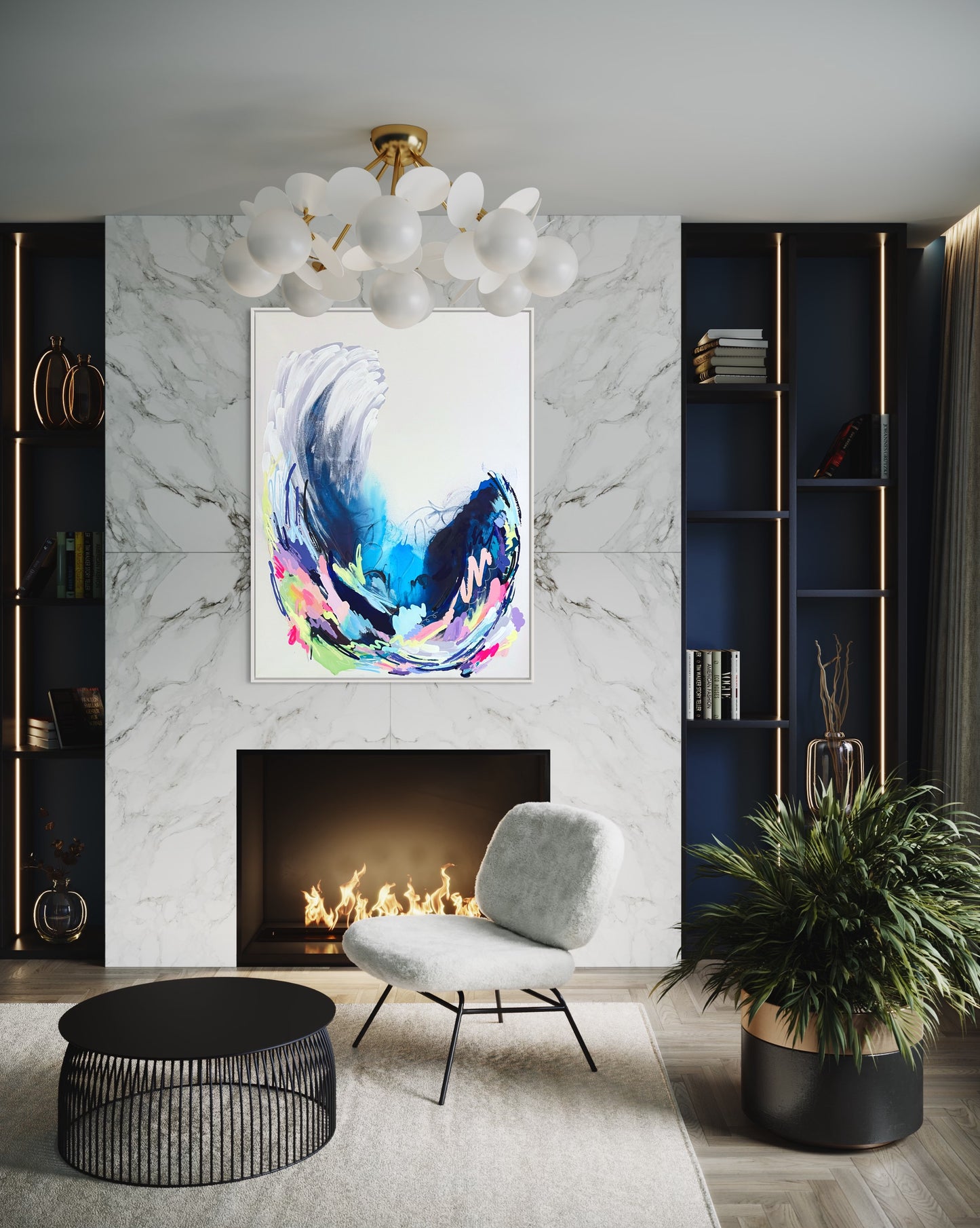 Zha Zha, 36"x48"