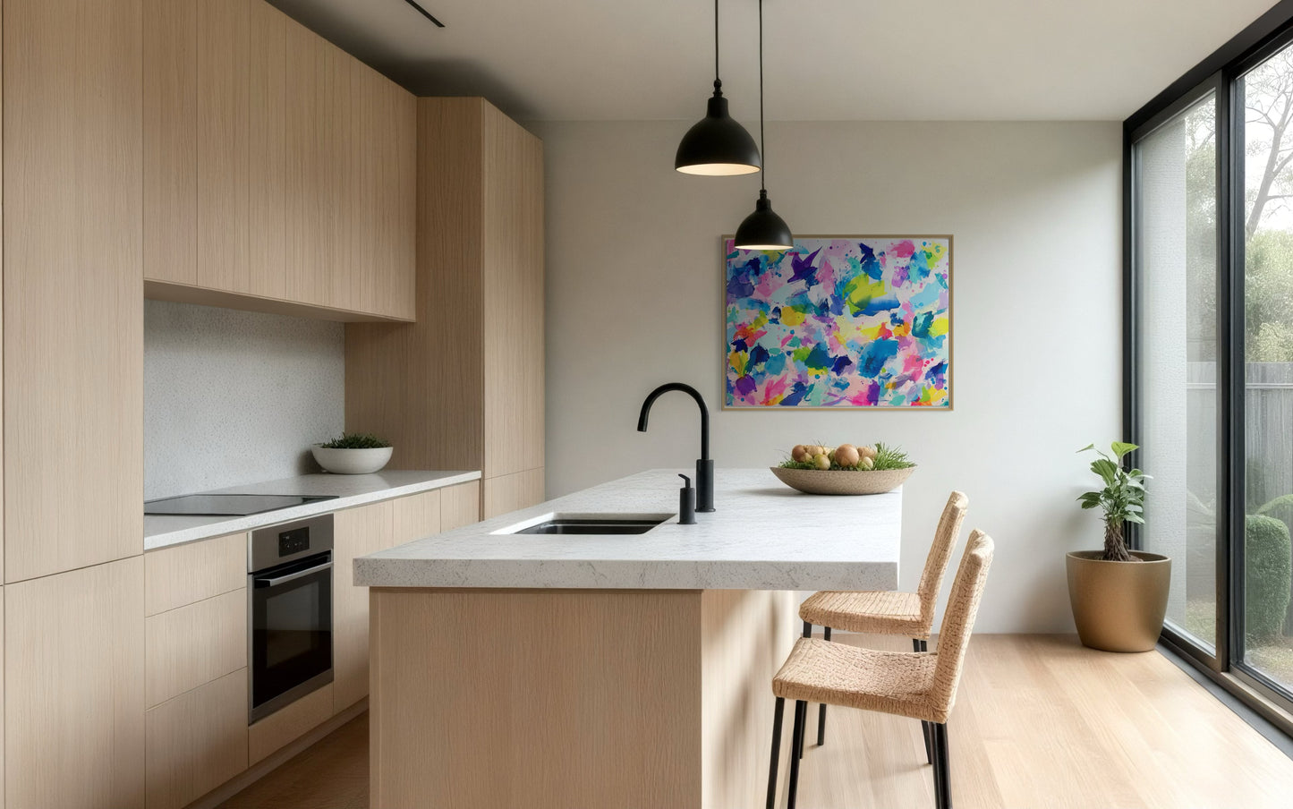 The Marilyn, 30"x40" Original Abstract Grand Millennial Painting