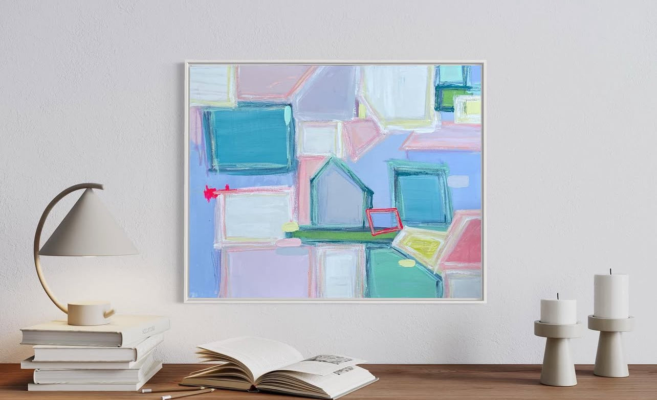 Little House on the Pastel, 24"x30"