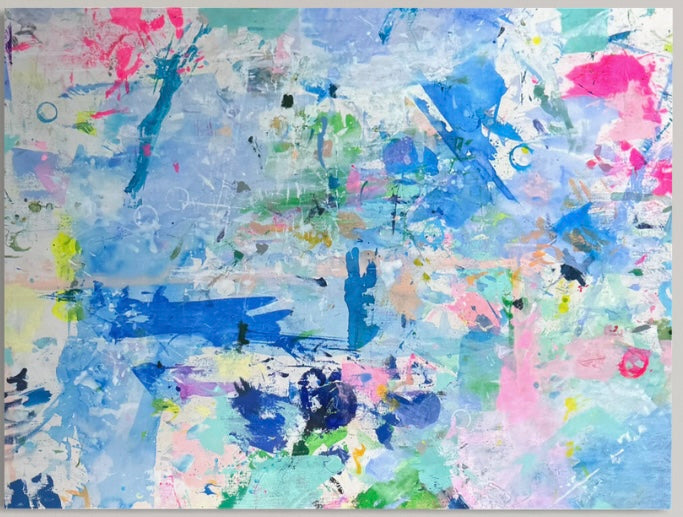 Spring Along, 36"x48" Original Painting