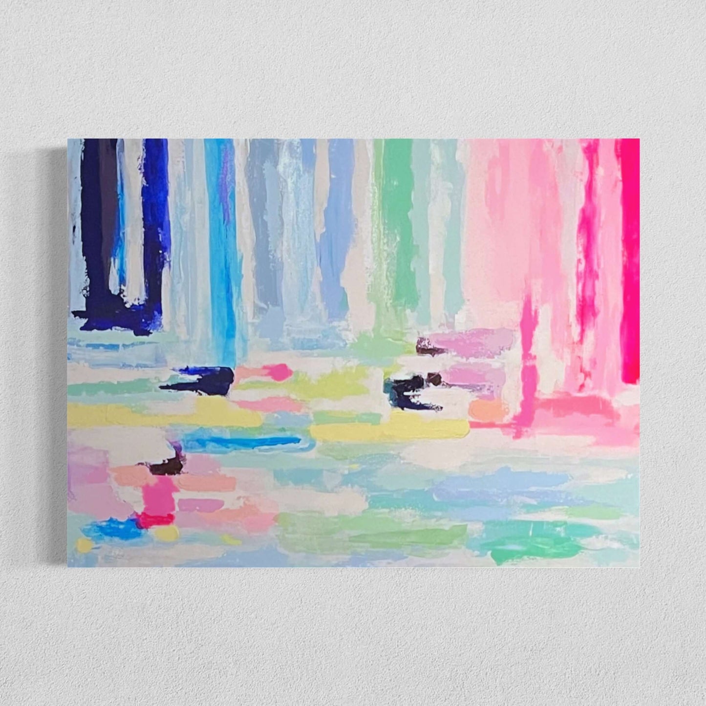 Laura's Cotton Candy Commission, 36"x48"