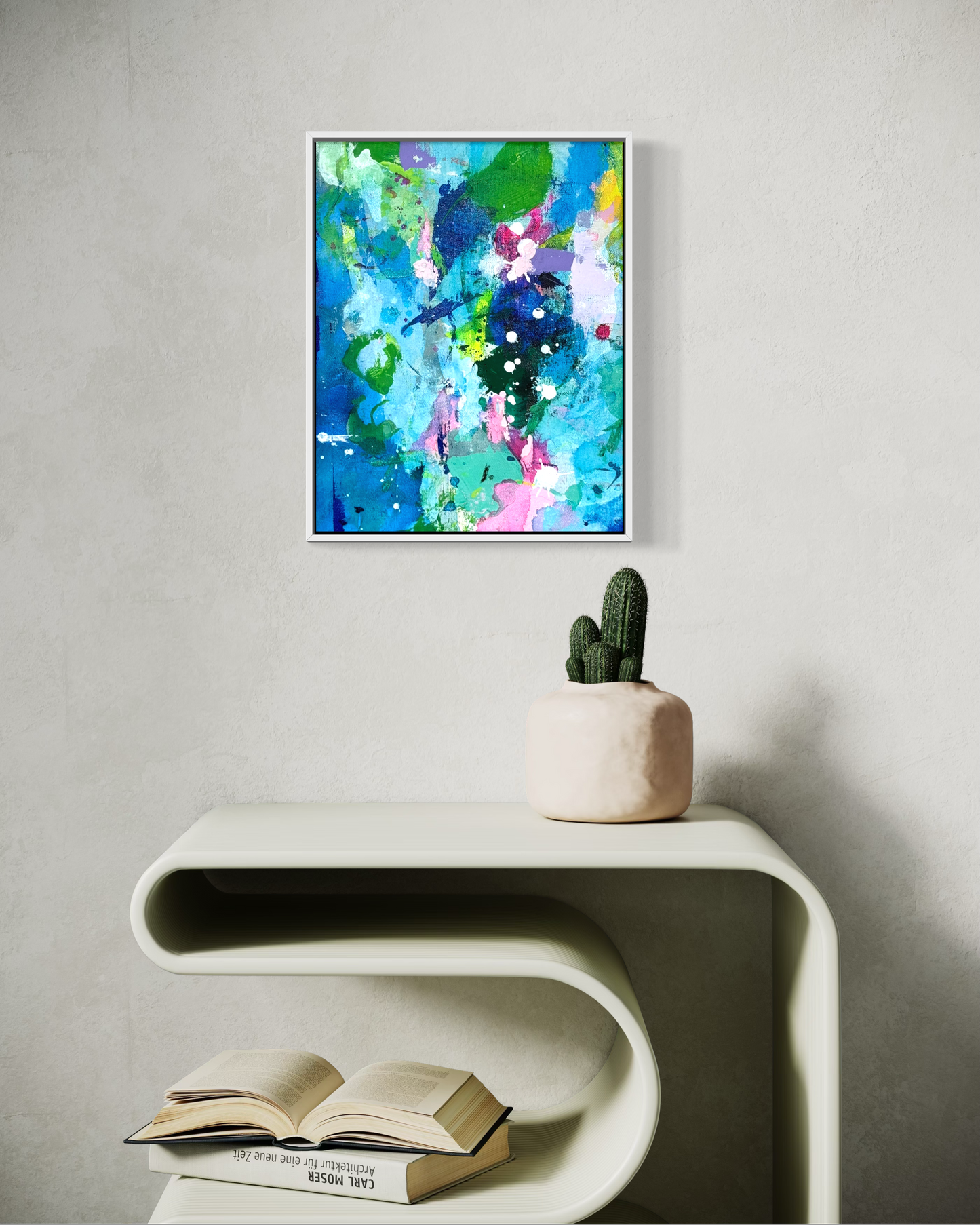 Color Study III, 11"x14" Original Abstract Painting (Copy)