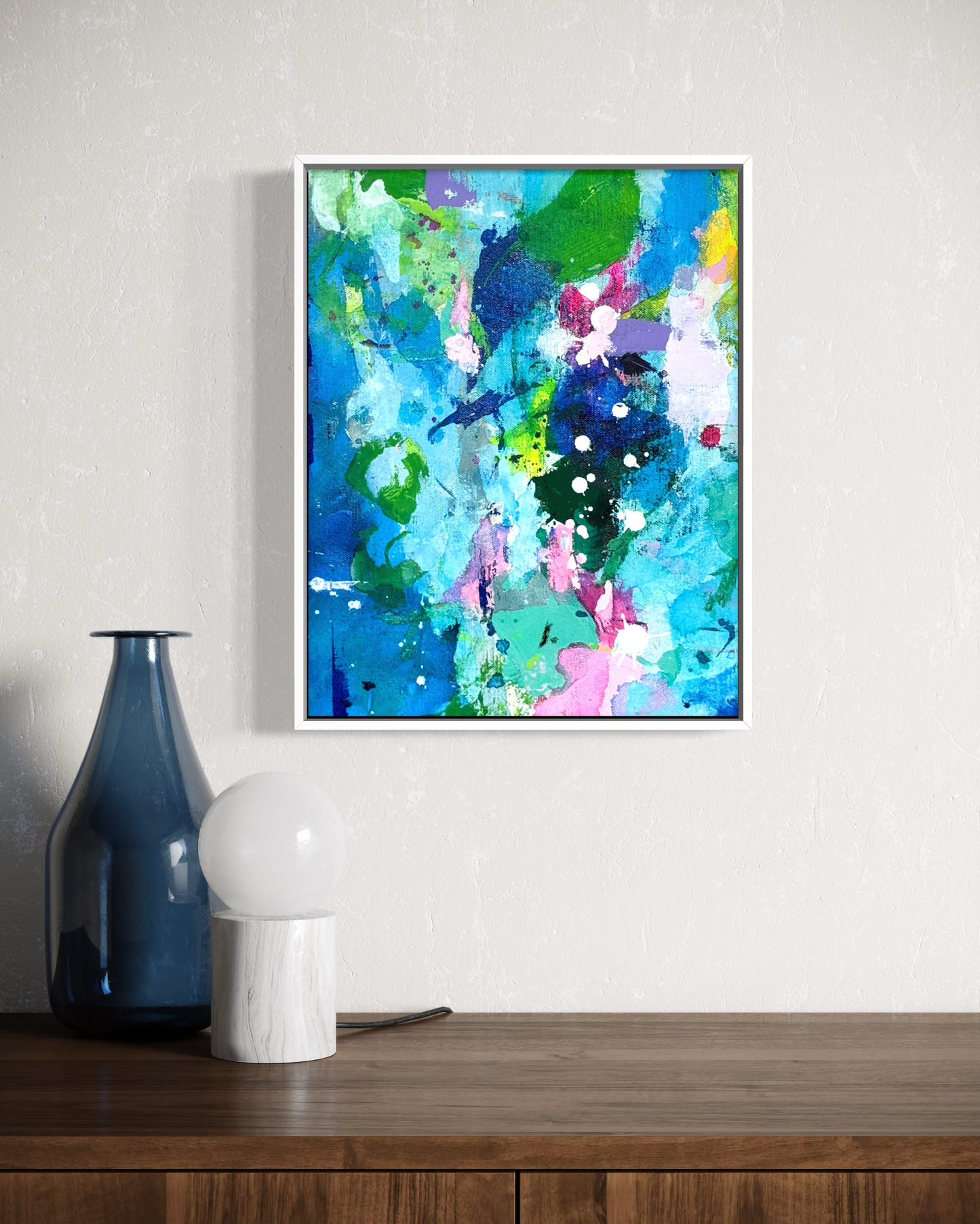 Color Study I, 11"x14" Original Abstract Painting