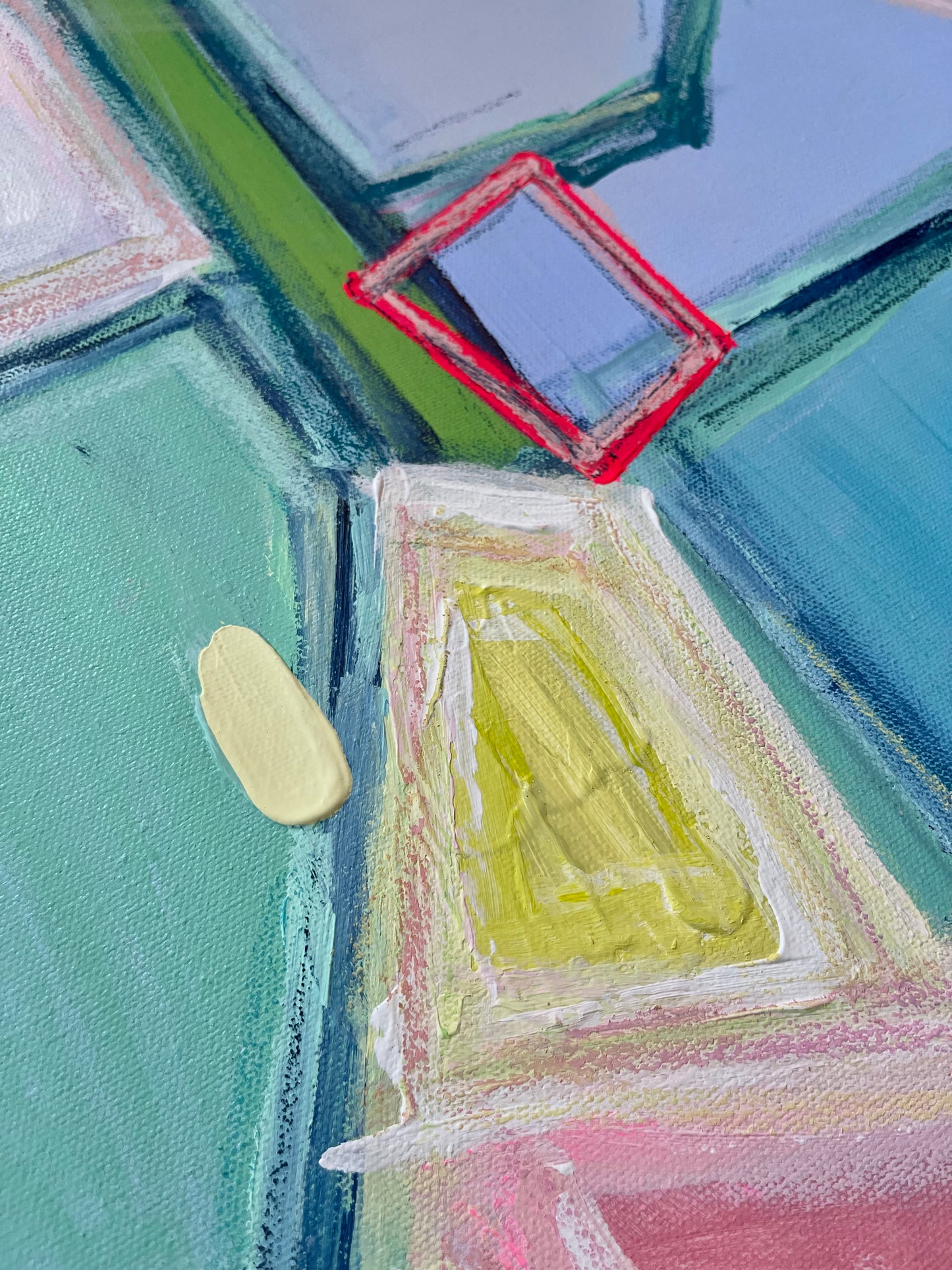 Little House on the Pastel, 24"x30"