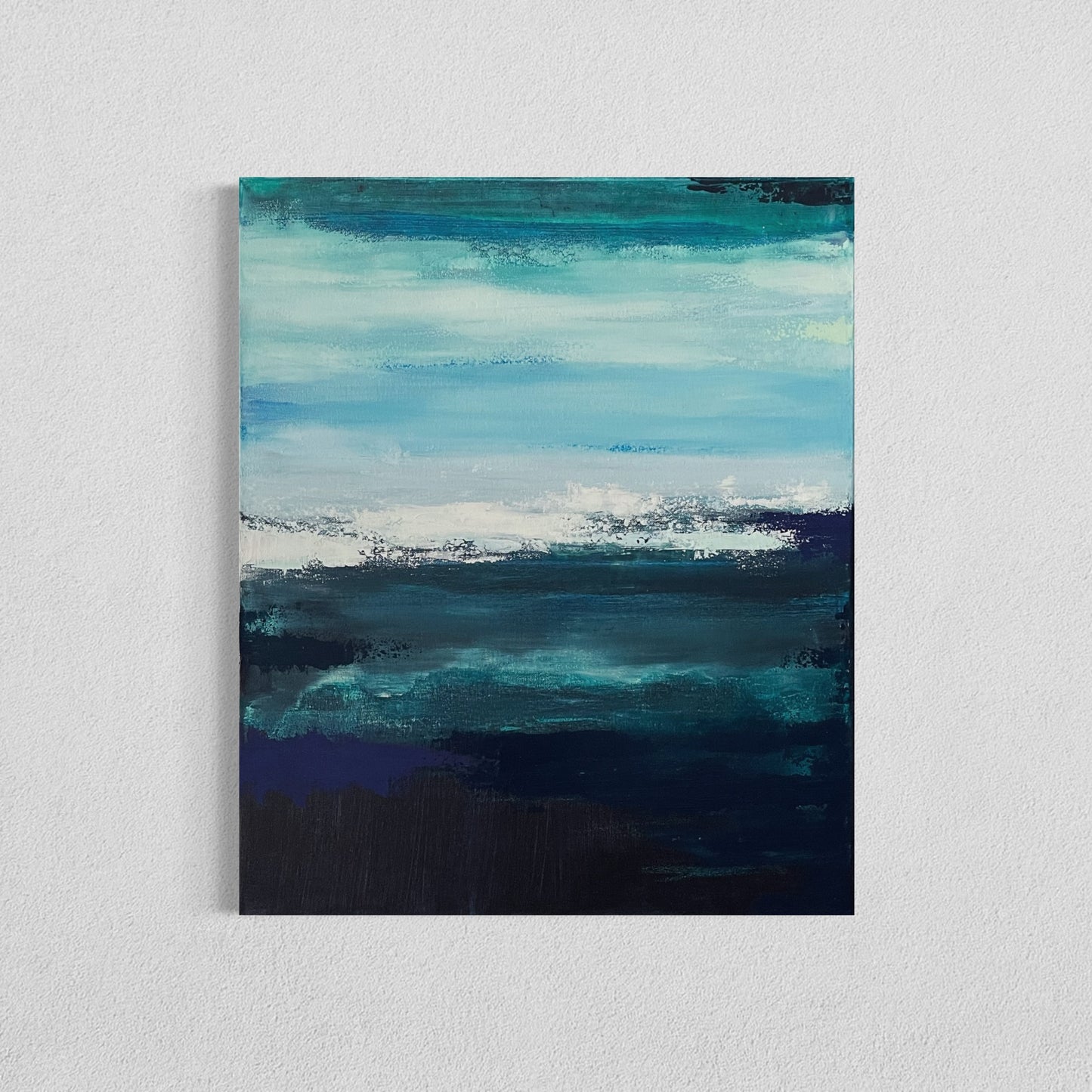 Tidewater, 20"x24" Original Abstract Painting
