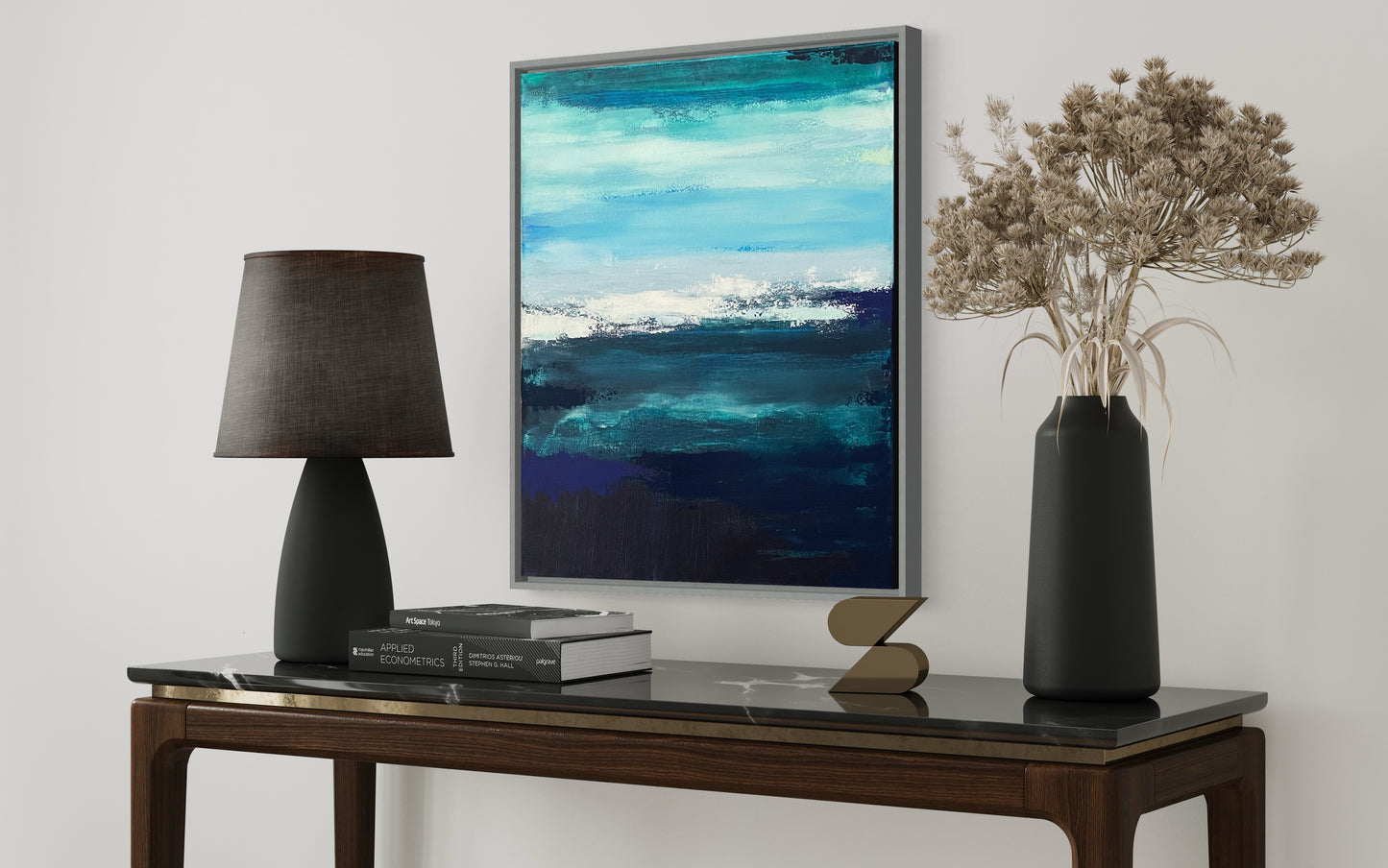 Tidewater, 20"x24" Original Abstract Painting