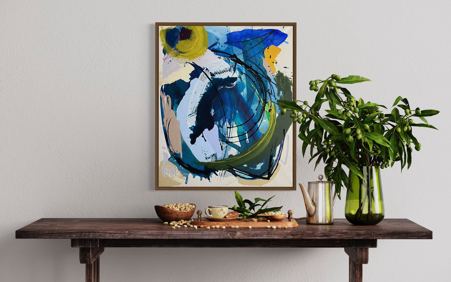 Movement, 20"x24" Original Abstract Painting
