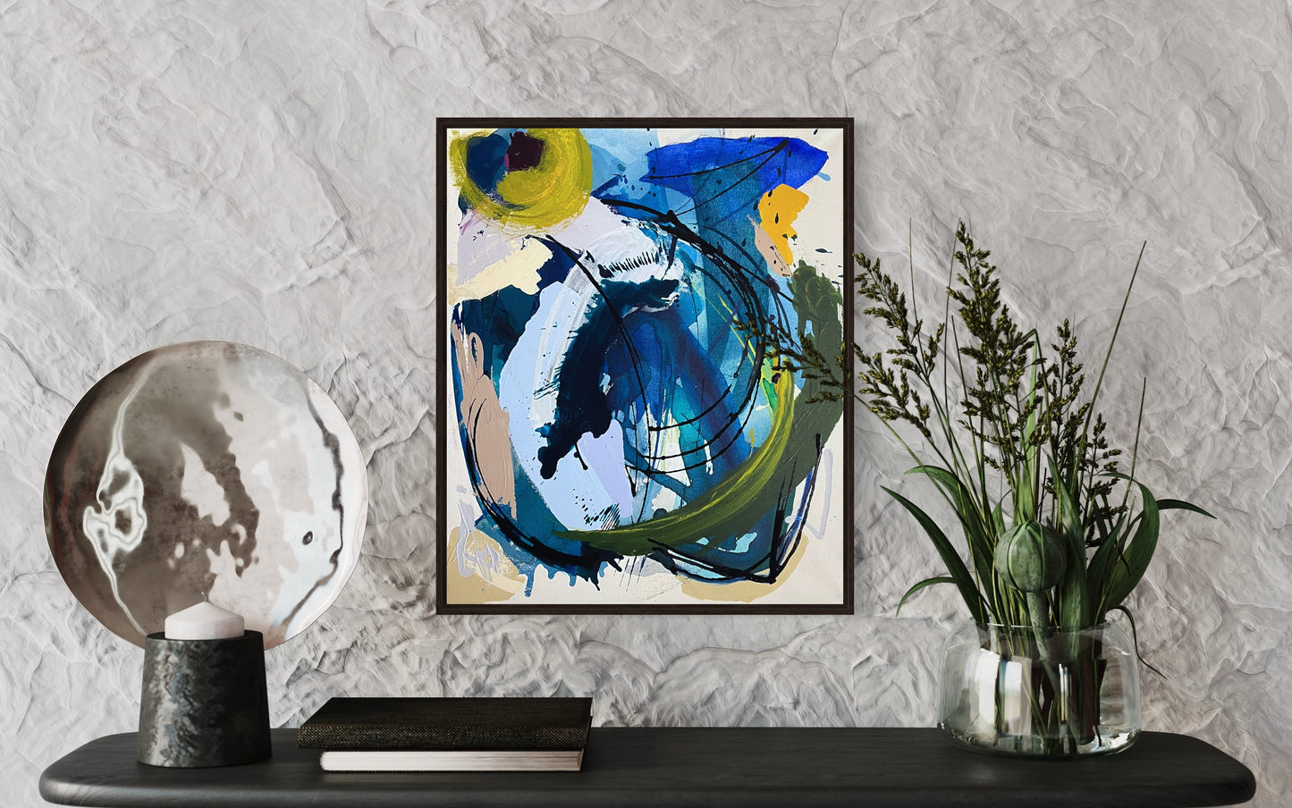 Movement, 20"x24" Original Abstract Painting