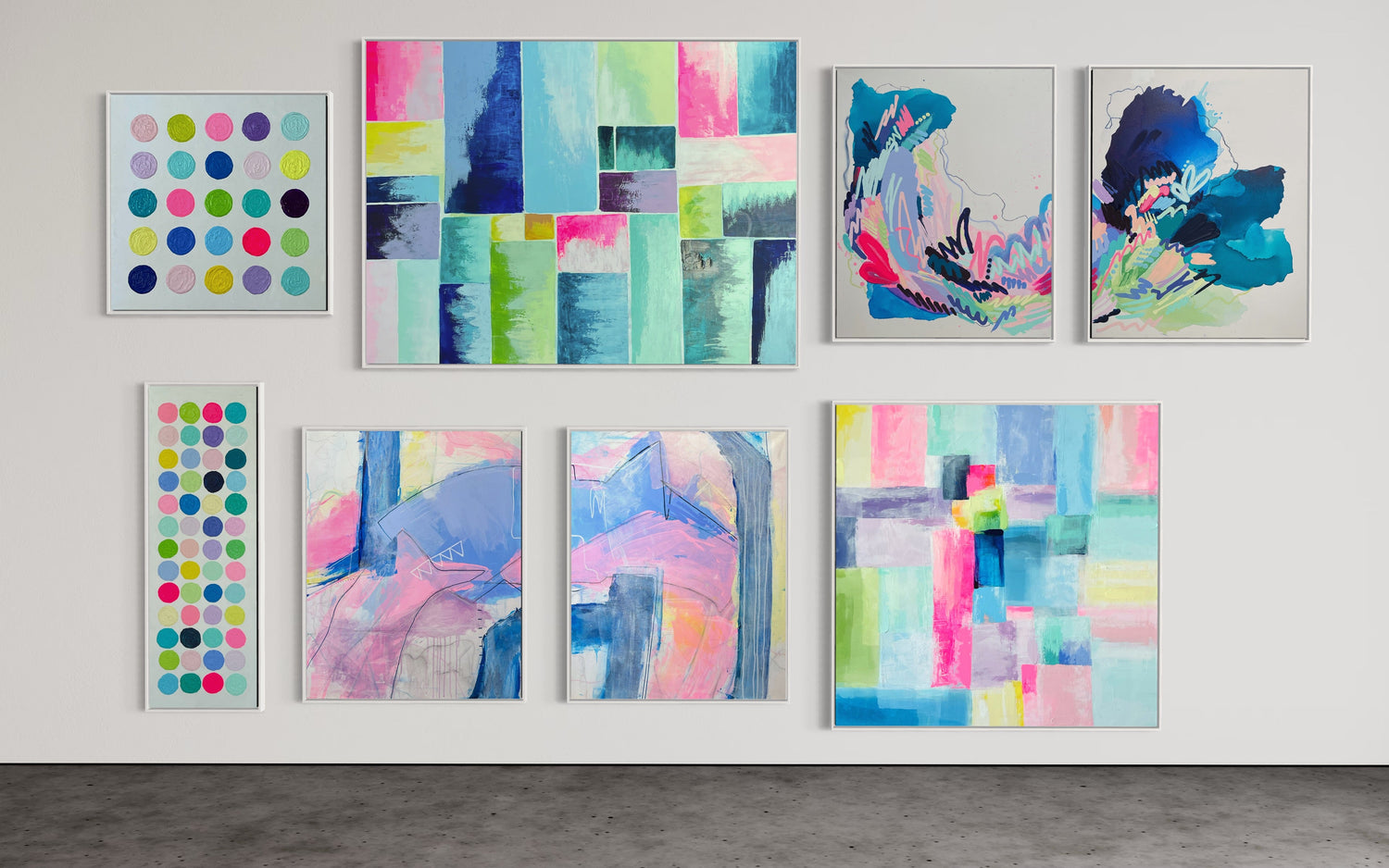 Abstract Wall Art Collage By Sarah Henry