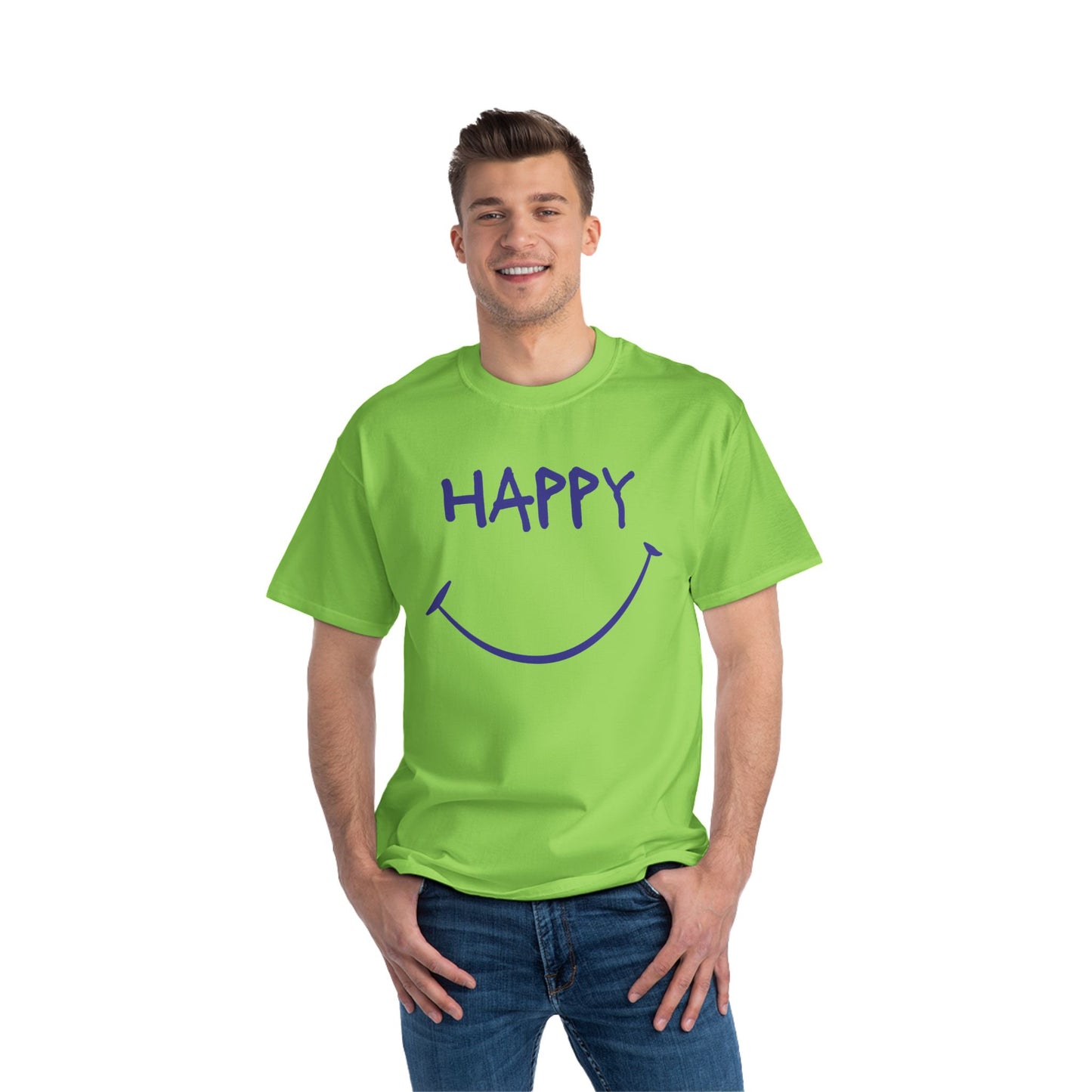 Little Bit Happy Beefy-T®  Short-Sleeve T-Shirt