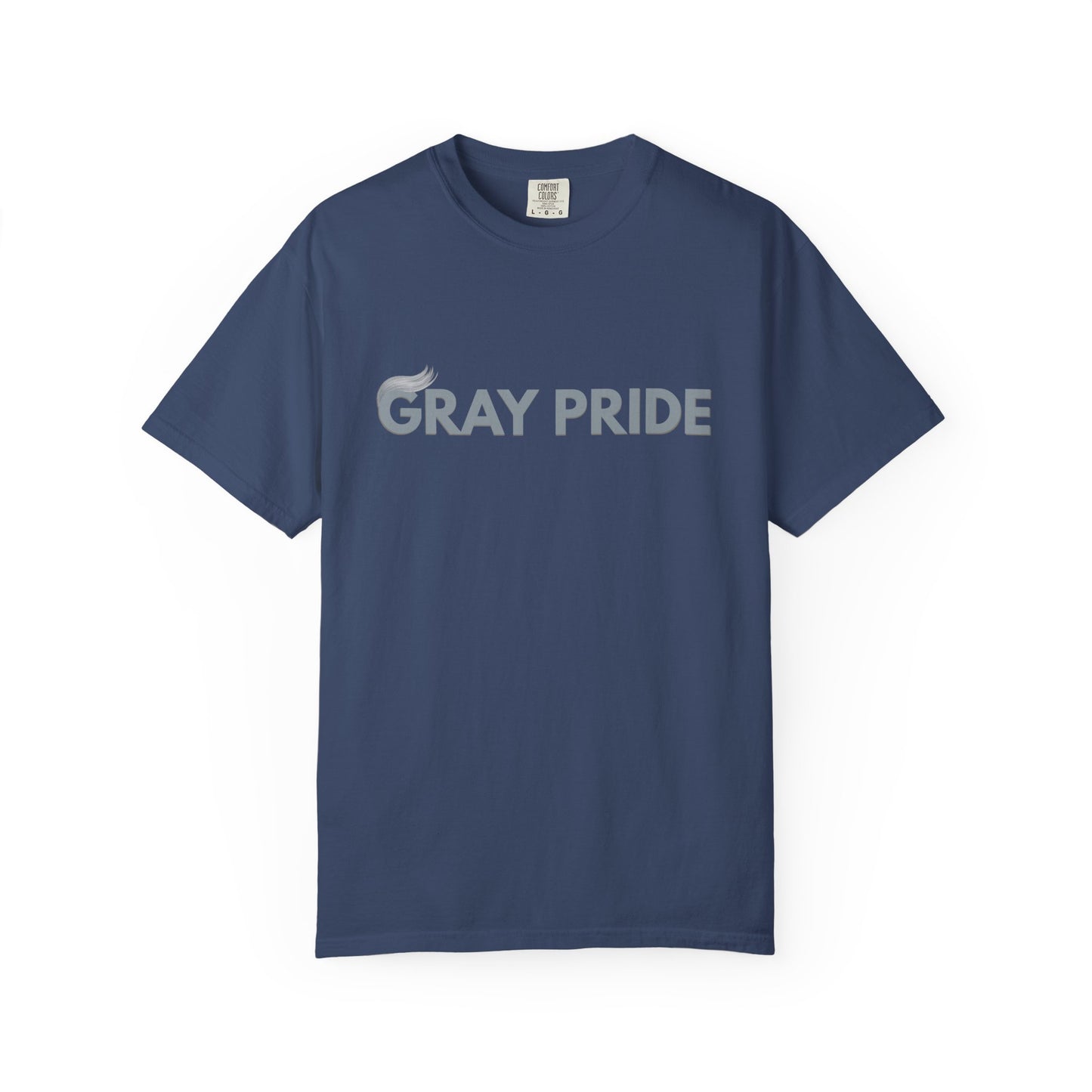 Gray Pride, Unisex Garment-Dyed T-shirt