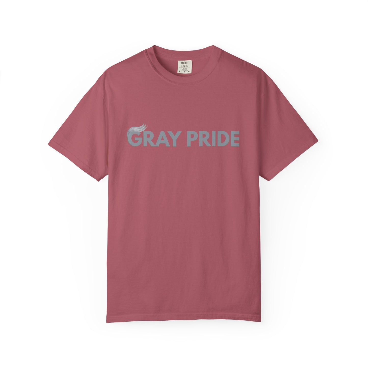 Gray Pride, Unisex Garment-Dyed T-shirt