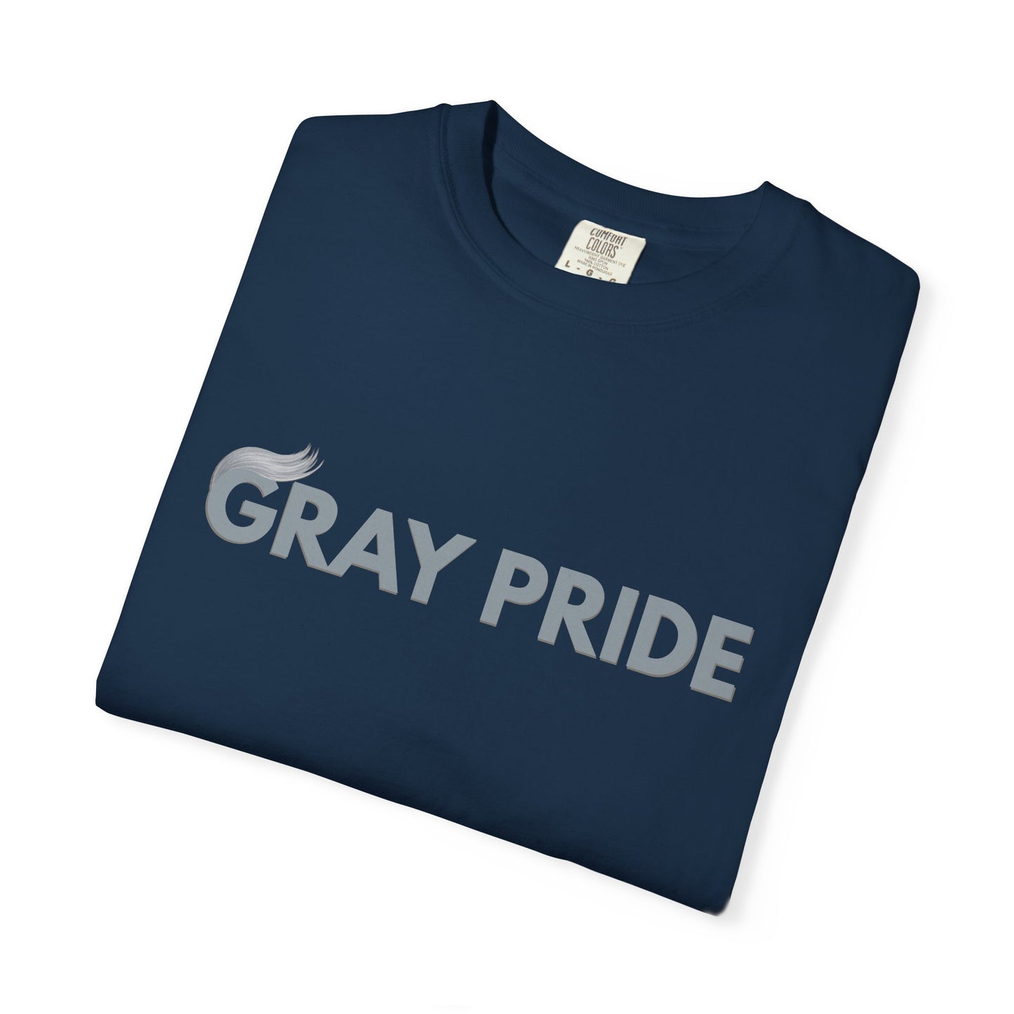 Gray Pride, Unisex Garment-Dyed T-shirt