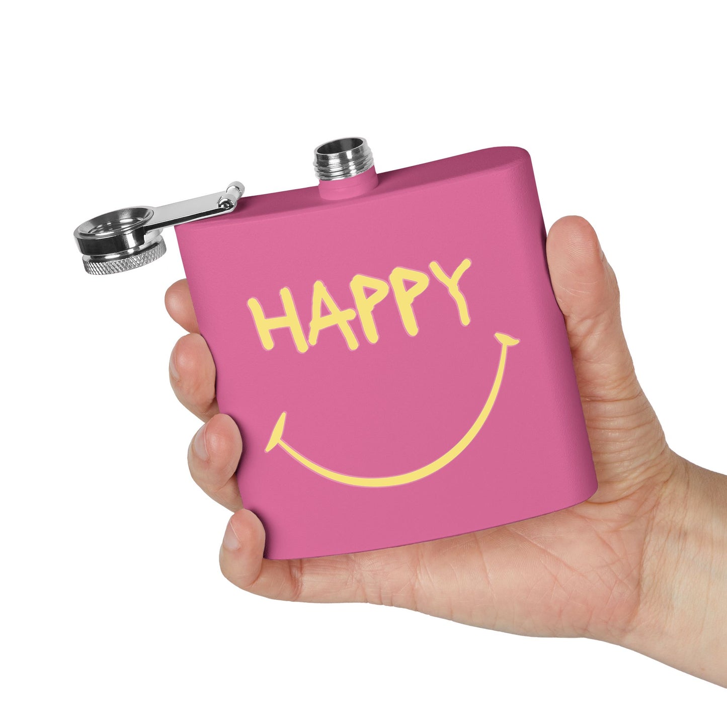 Happy Little Flask, 6oz