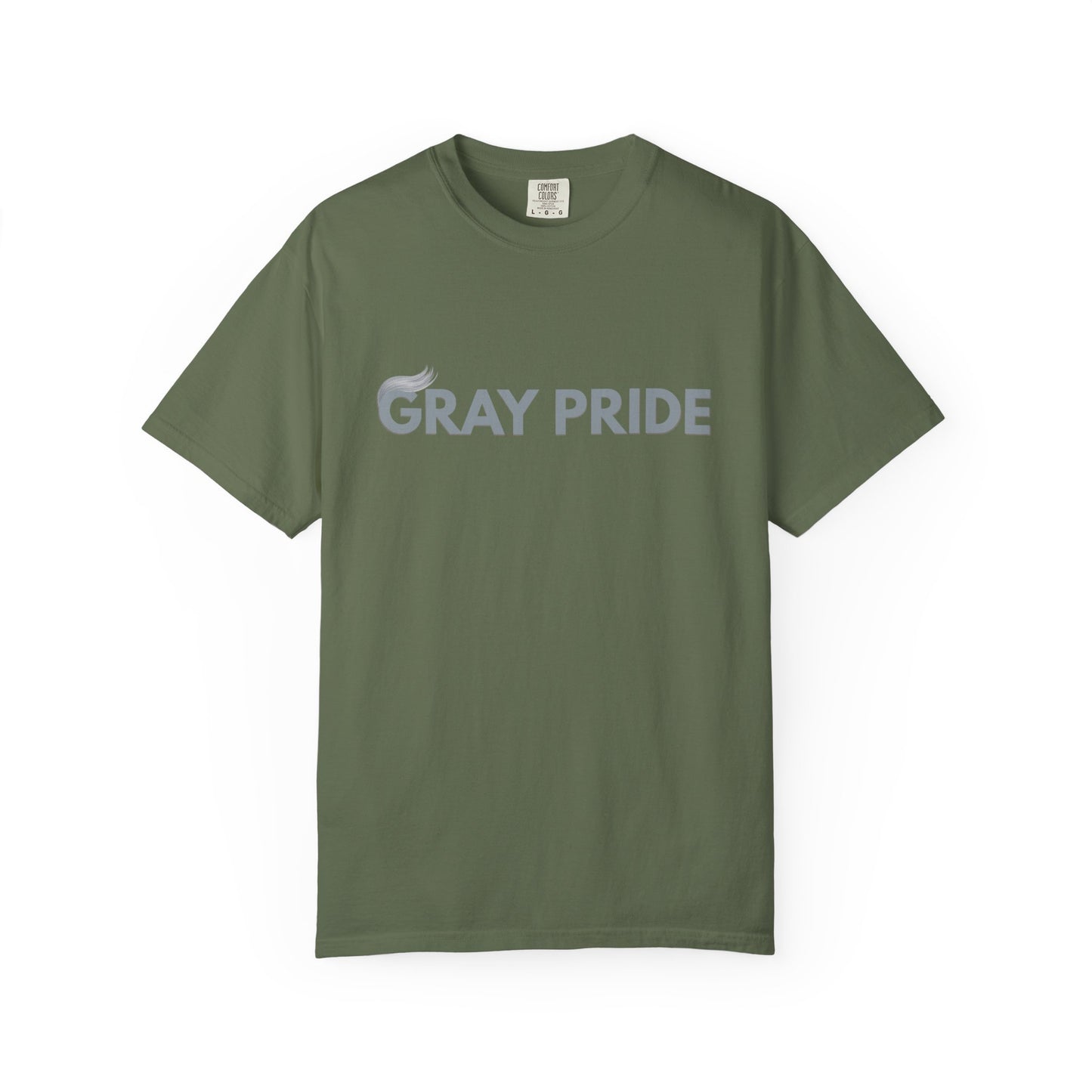 Gray Pride, Unisex Garment-Dyed T-shirt