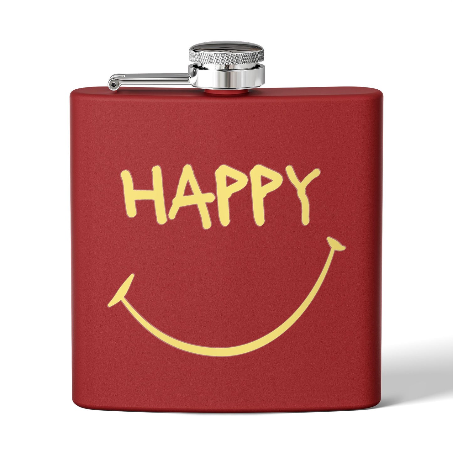 Happy Little Flask, 6oz
