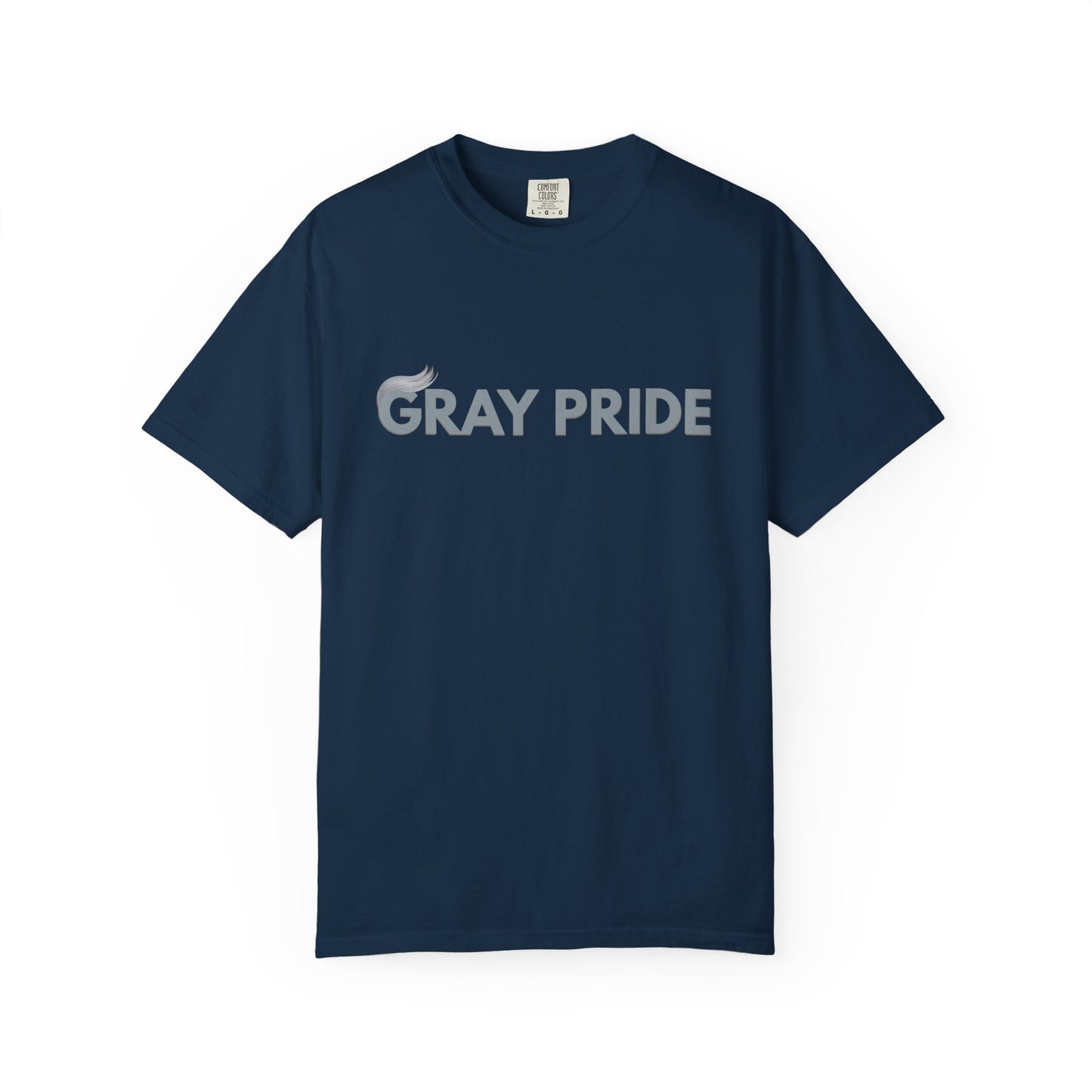 Gray Pride, Unisex Garment-Dyed T-shirt