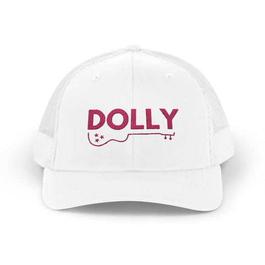 Dolly (Pink Embroidery) Snapback Trucker Cap