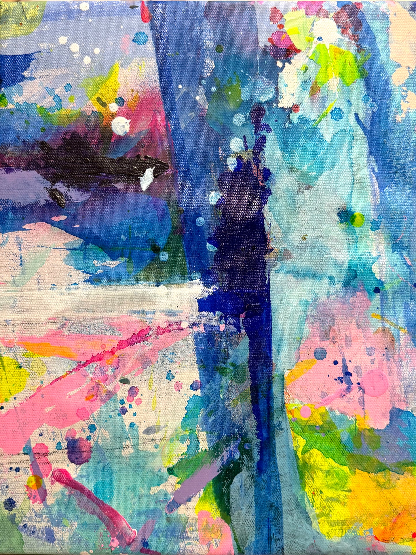 Color Study III, 11"x14" Original Abstract Painting (Copy)