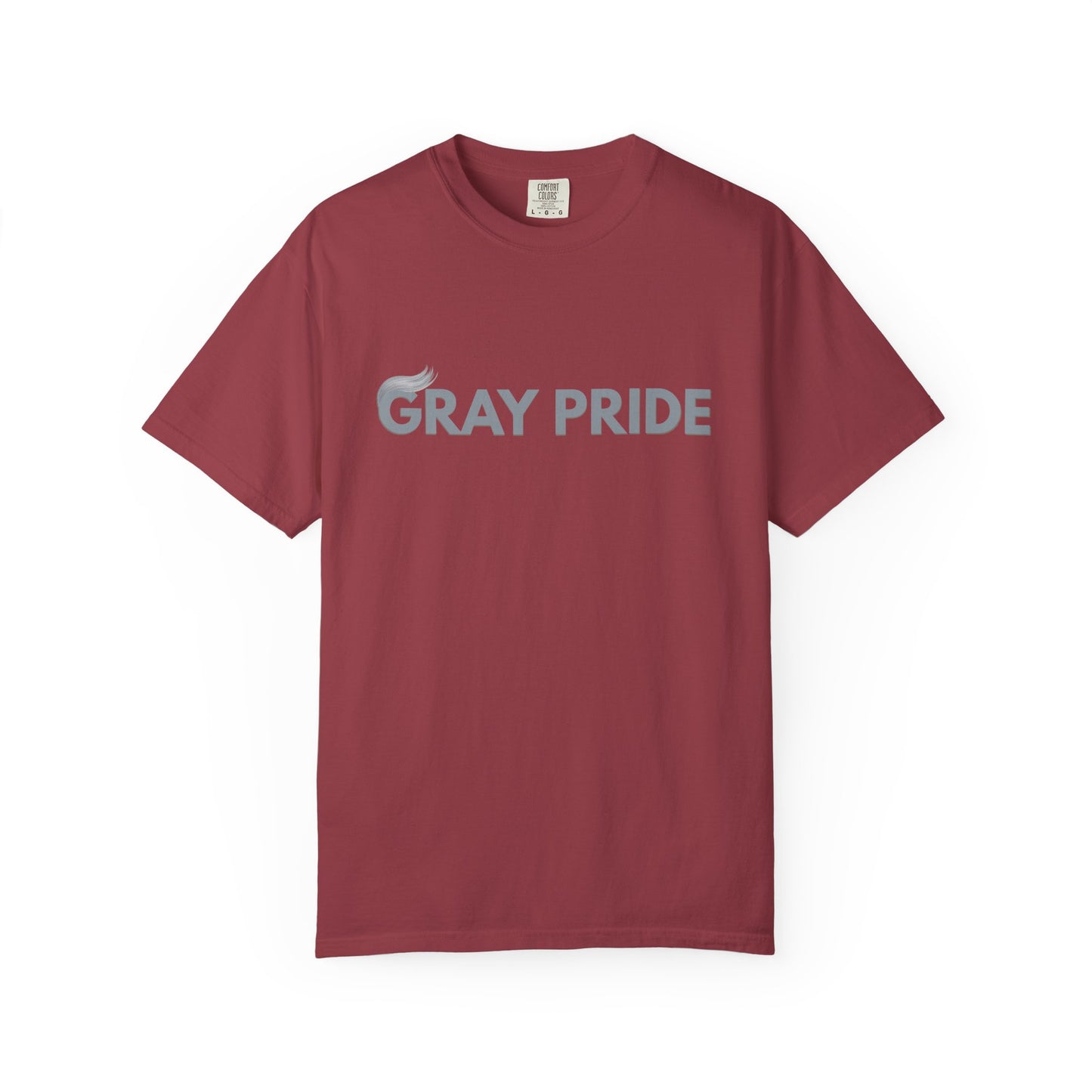Gray Pride, Unisex Garment-Dyed T-shirt
