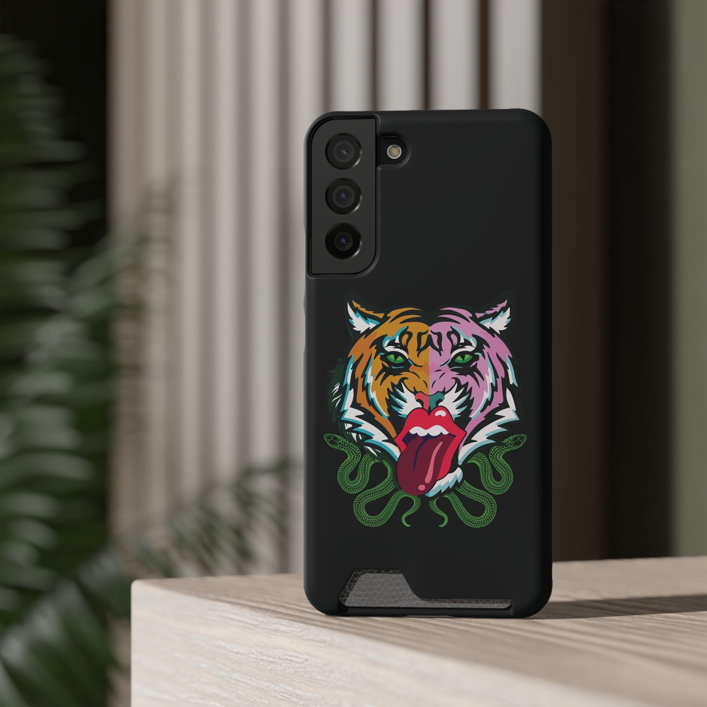 Kali Phone Case With Card Holder