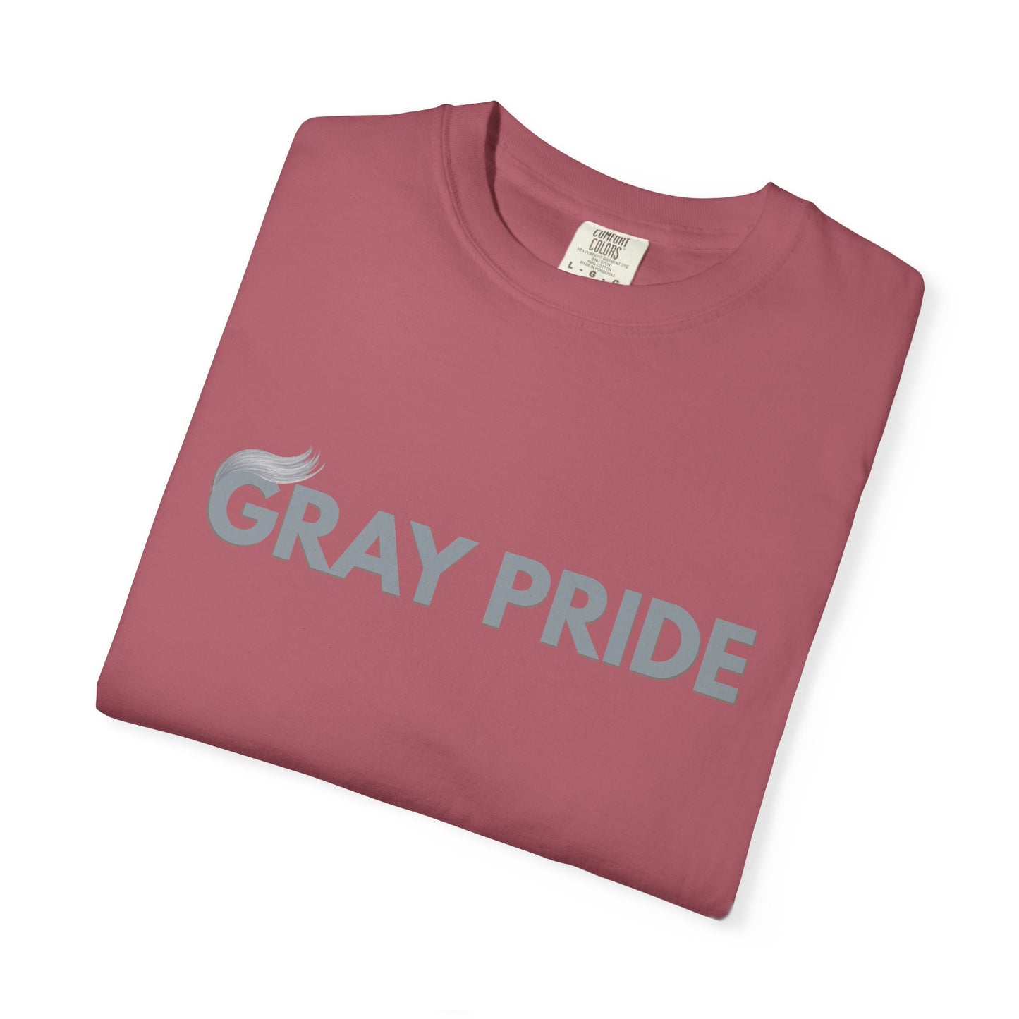 Gray Pride, Unisex Garment-Dyed T-shirt