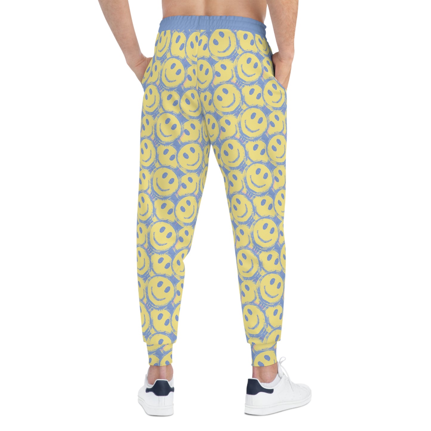 Little Bit Happy, Unisex Athletic Joggers