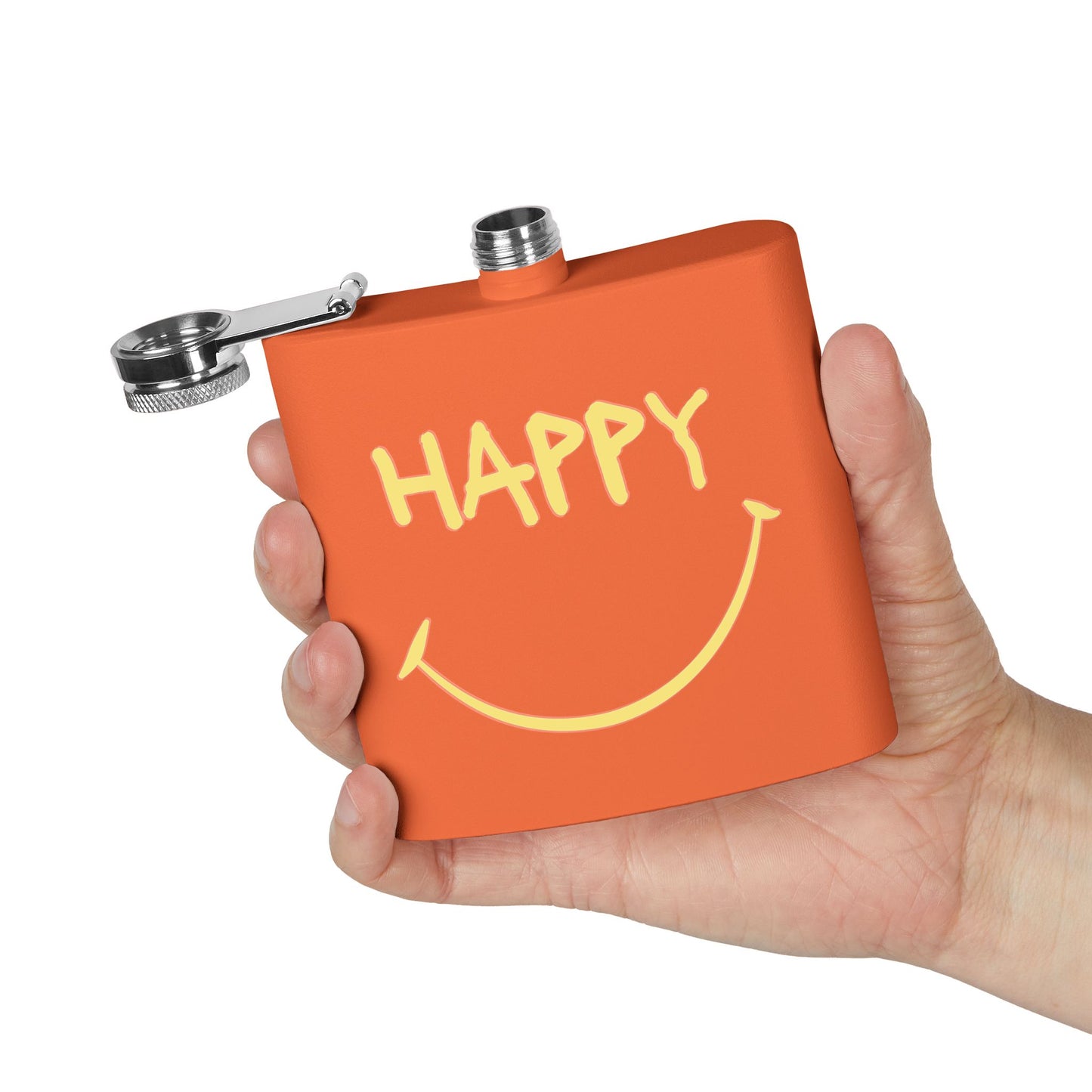 Happy Little Flask, 6oz