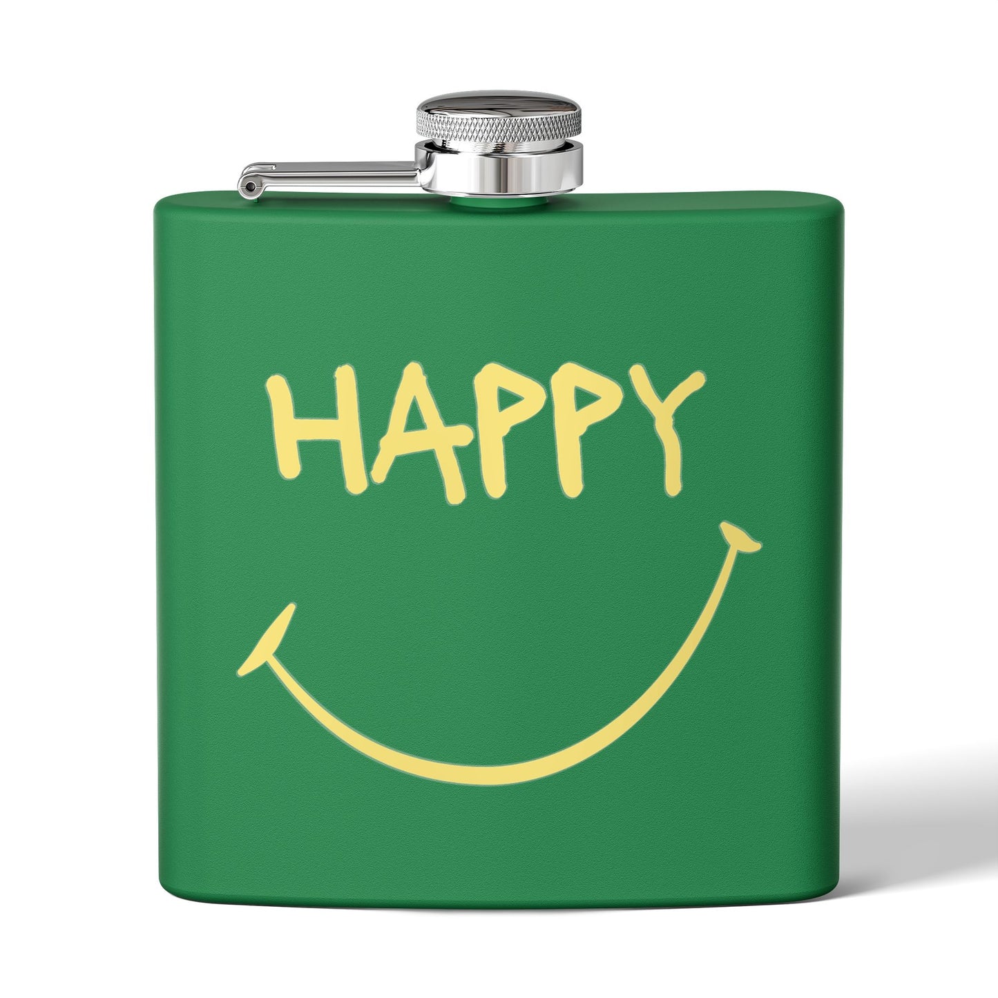 Happy Little Flask, 6oz